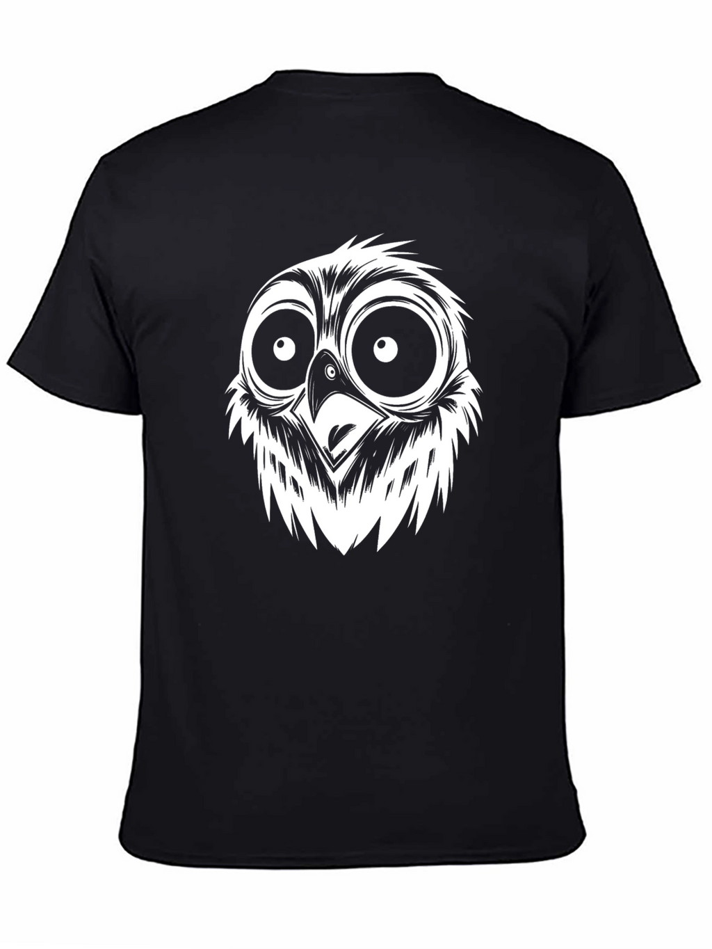 Owl Face Graphic T-Shirt - Cool & Quirky