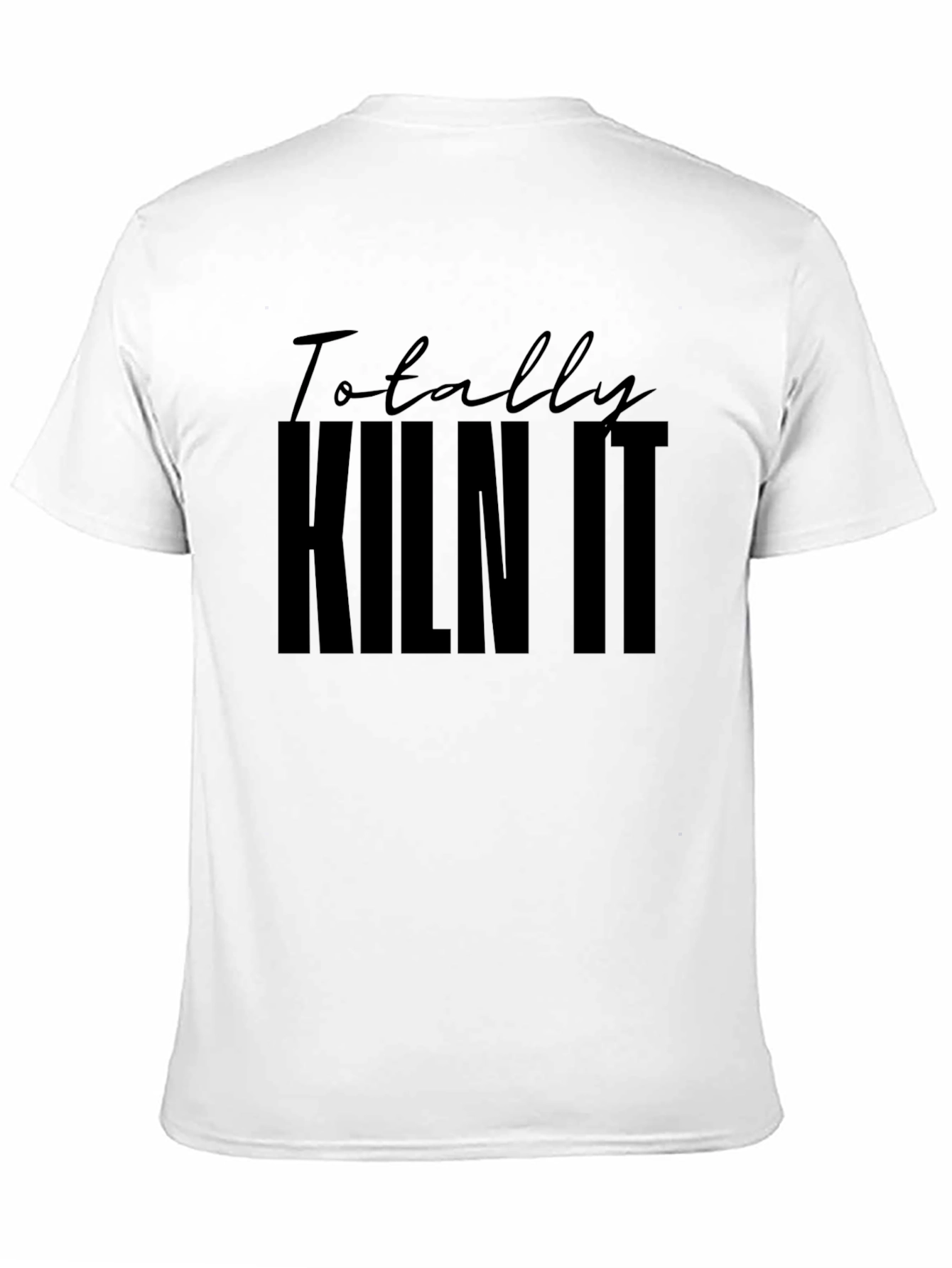 Totally Kiln It Black Graphic Tee