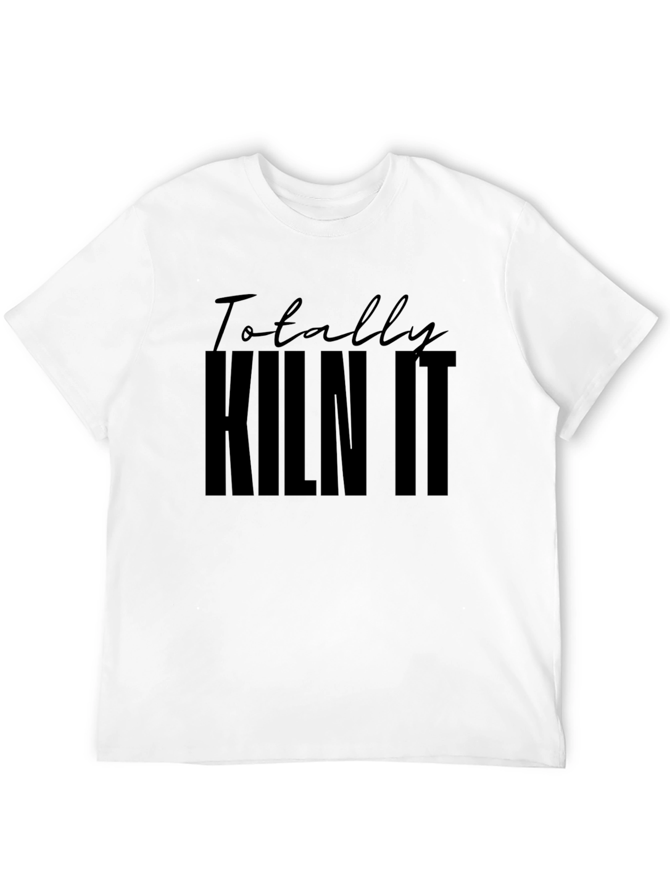 Totally Kiln It Black Graphic Tee