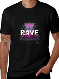 Rave Till Dawn Black T-Shirt