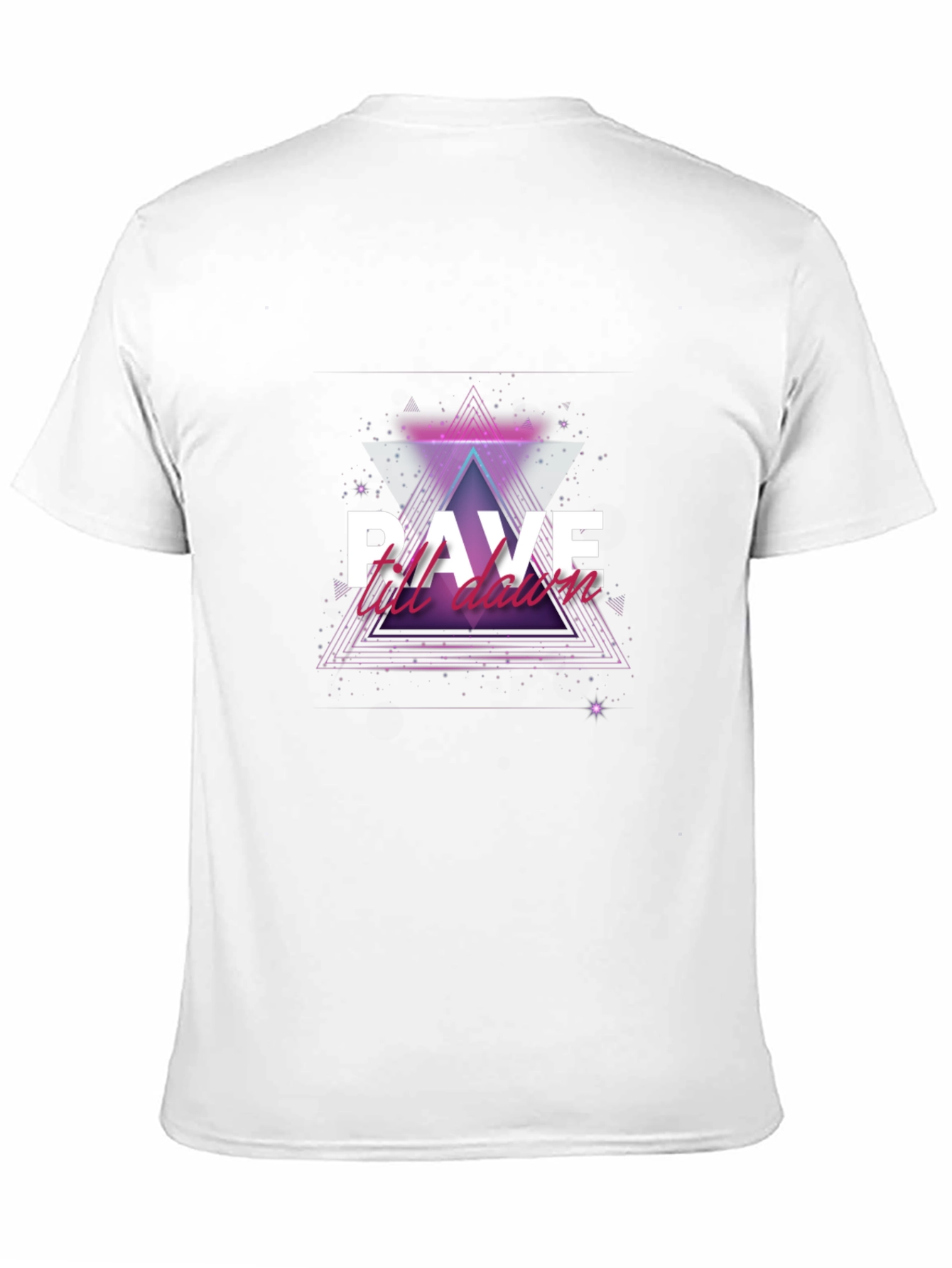 Rave Till Dawn Black T-Shirt