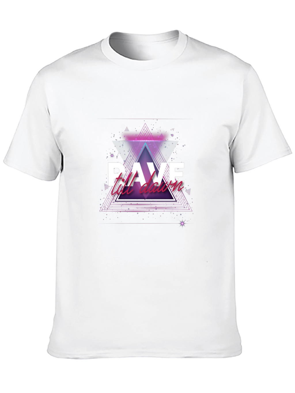 Rave Till Dawn Black T-Shirt