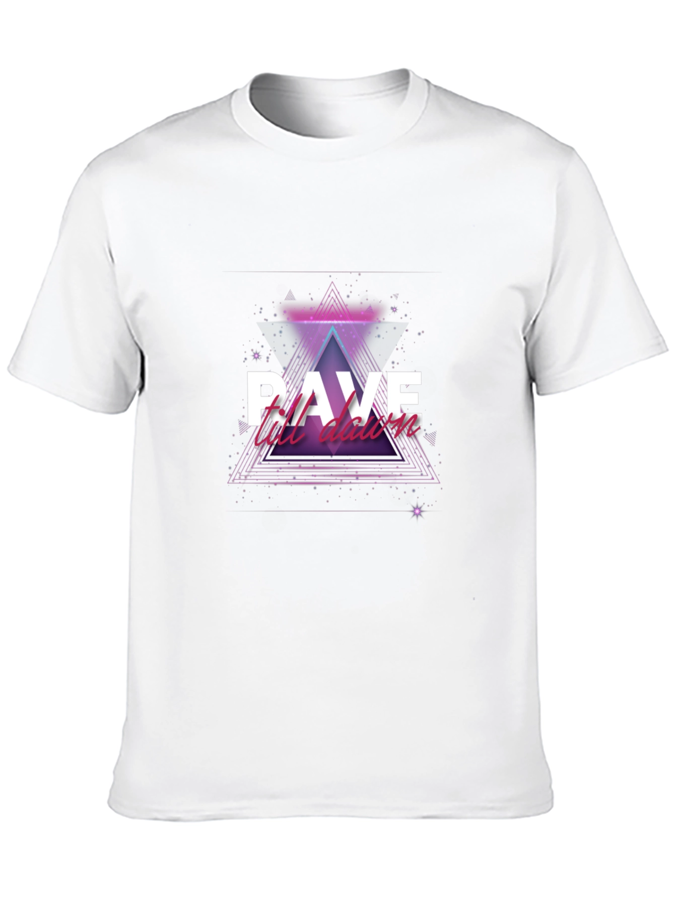 Rave Till Dawn Black T-Shirt