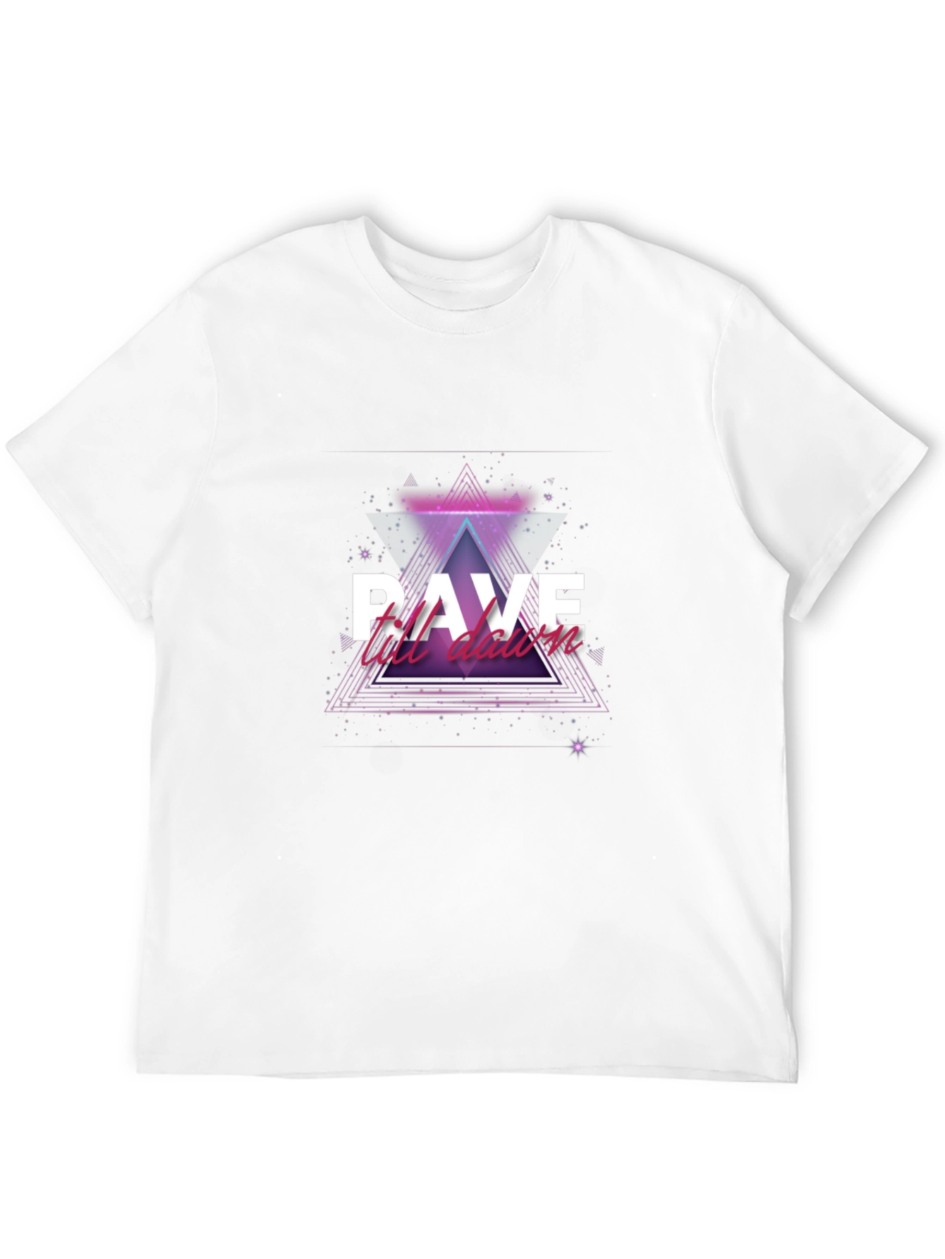 Rave Till Dawn Black T-Shirt