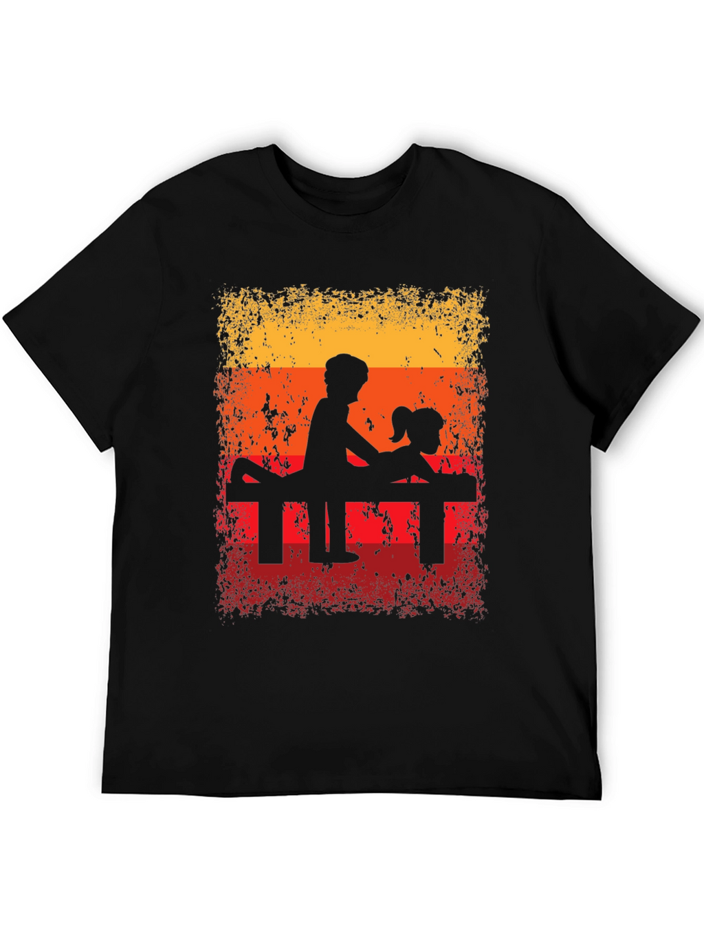 Retro Silhouette Graphic T-Shirt