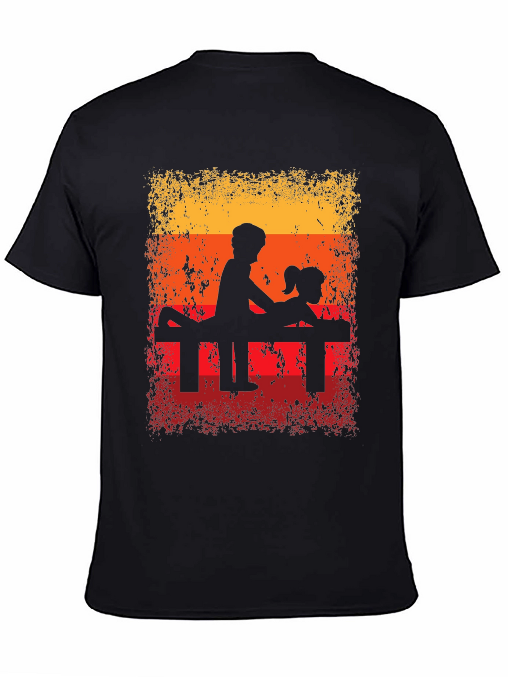 Retro Silhouette Graphic T-Shirt