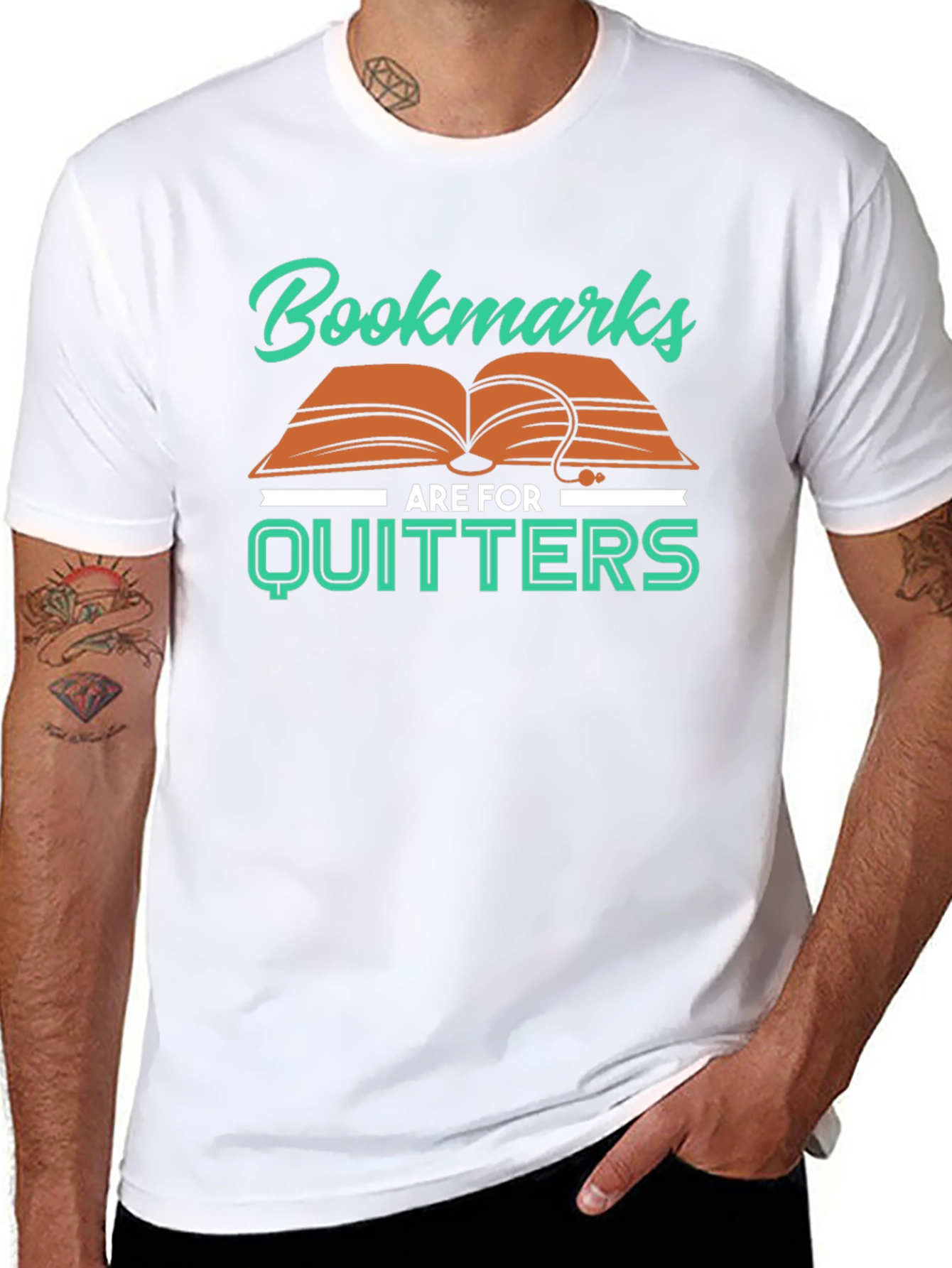 Bookmarks Are For Quitters T-Shirt