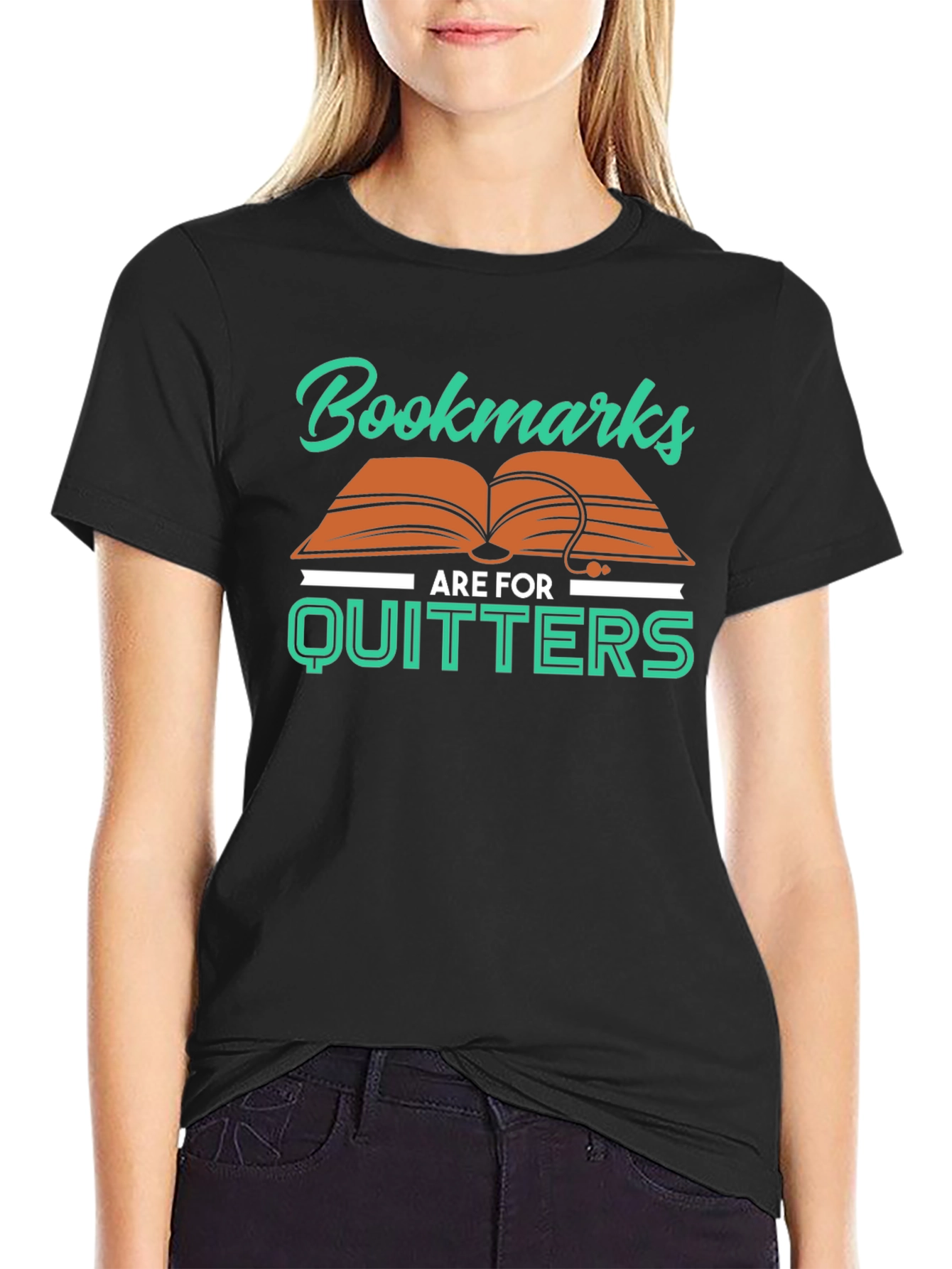 Bookmarks Are For Quitters T-Shirt