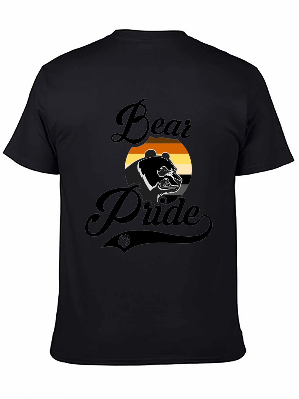 Bear Pride T-Shirt - Black