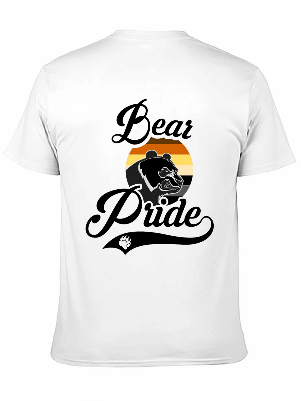 Bear Pride T-Shirt - Black