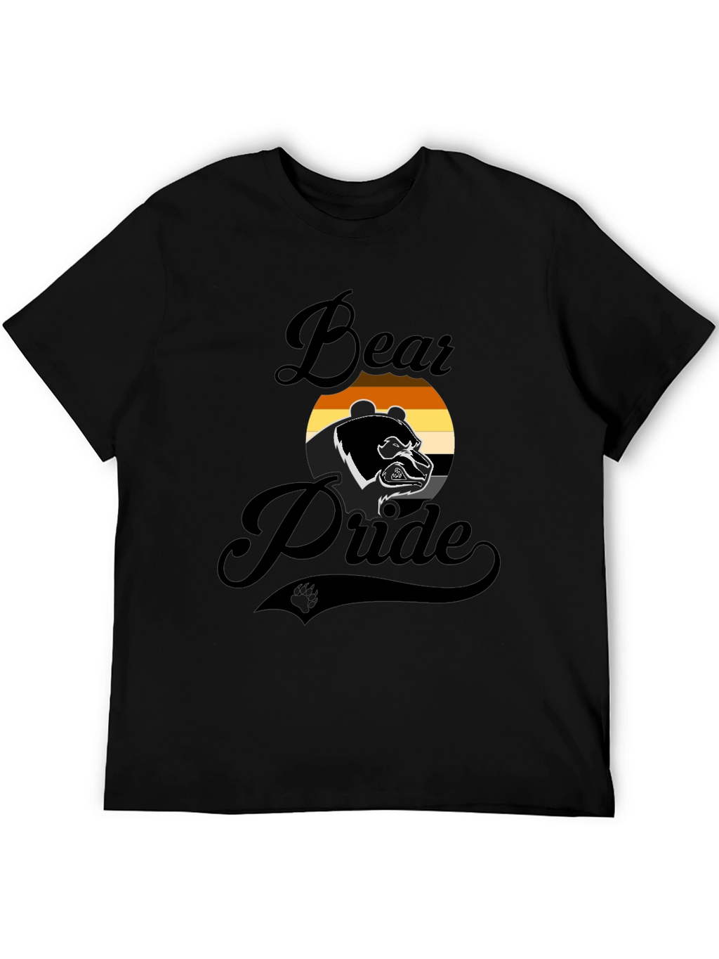 Bear Pride T-Shirt - Black