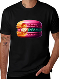 Macaron Graphic T-Shirt - Sweet Treat Style!