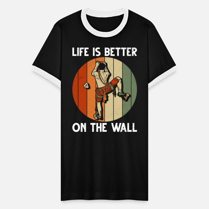 Rock Climbing Climber Retro Life