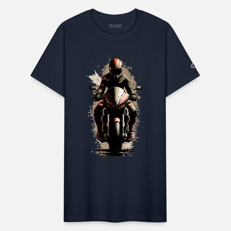 Rogue biker trip on a dirt bike