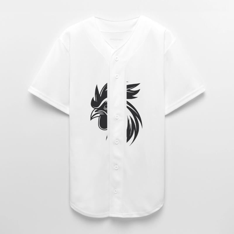 Rooster Head Vector Art