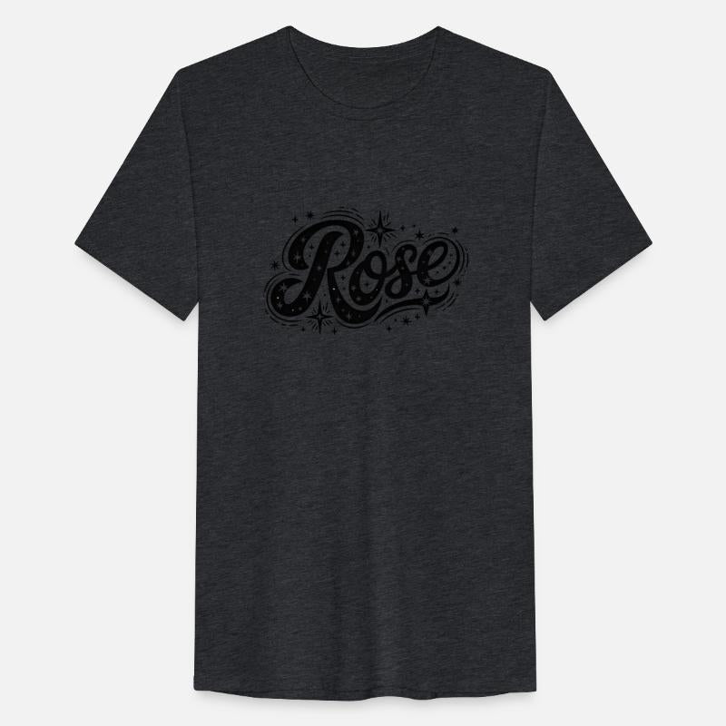 Rose Typography - Whimsical Elegance