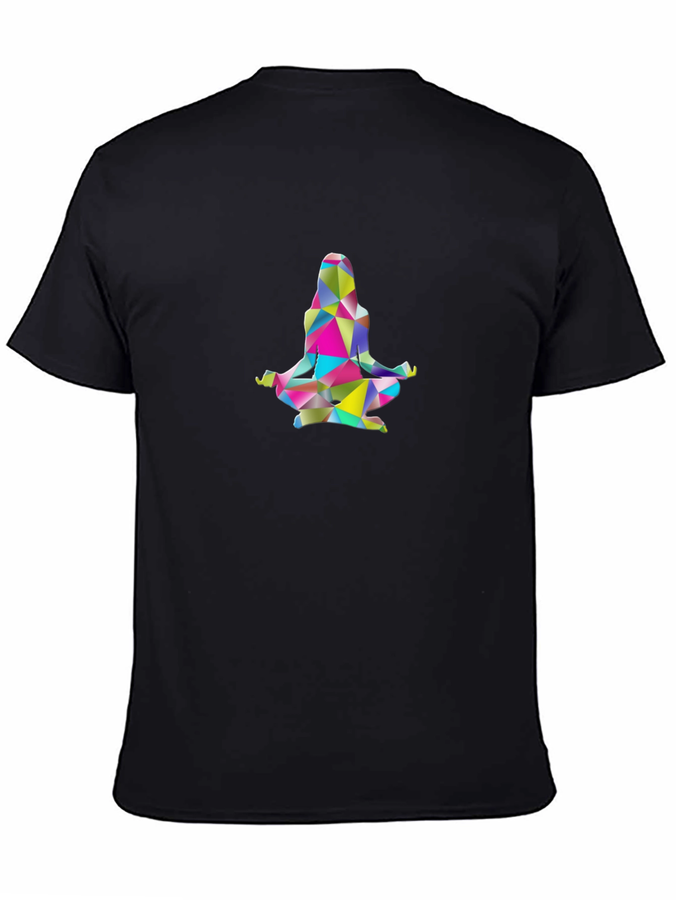 Geometric Yoga Pose T-Shirt - Meditate in Style