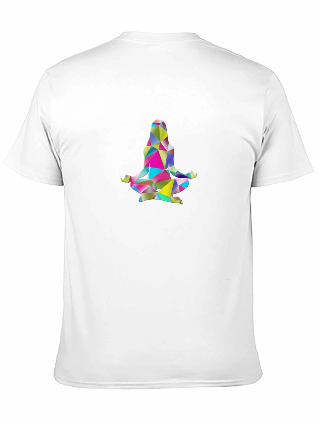 Geometric Yoga Pose T-Shirt - Meditate in Style