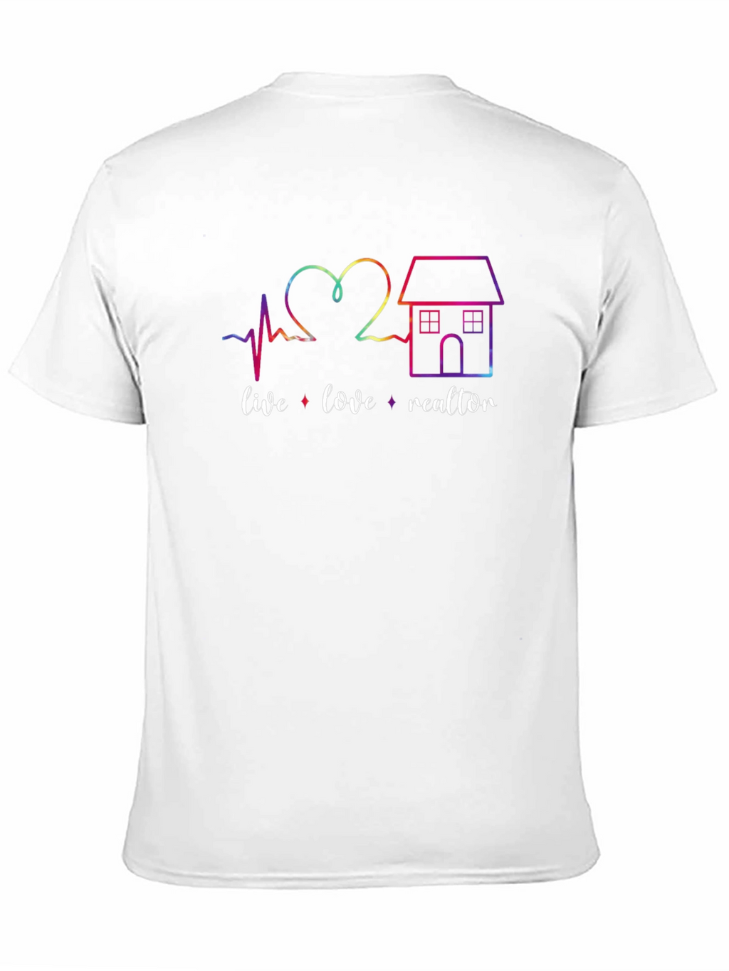 Realtor Heartbeat T-Shirt - Live Love Realtor