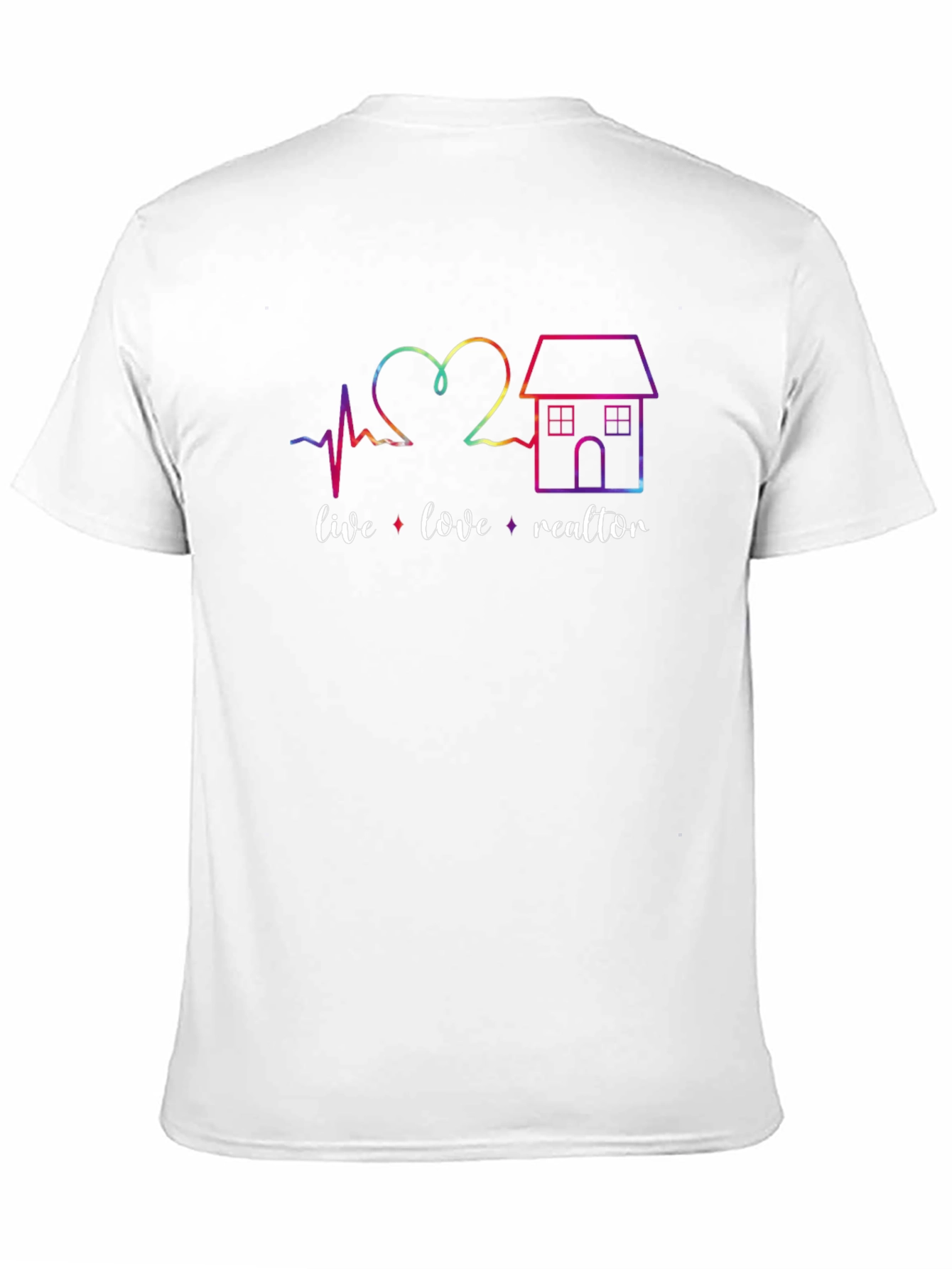 Realtor Heartbeat T-Shirt - Live Love Realtor