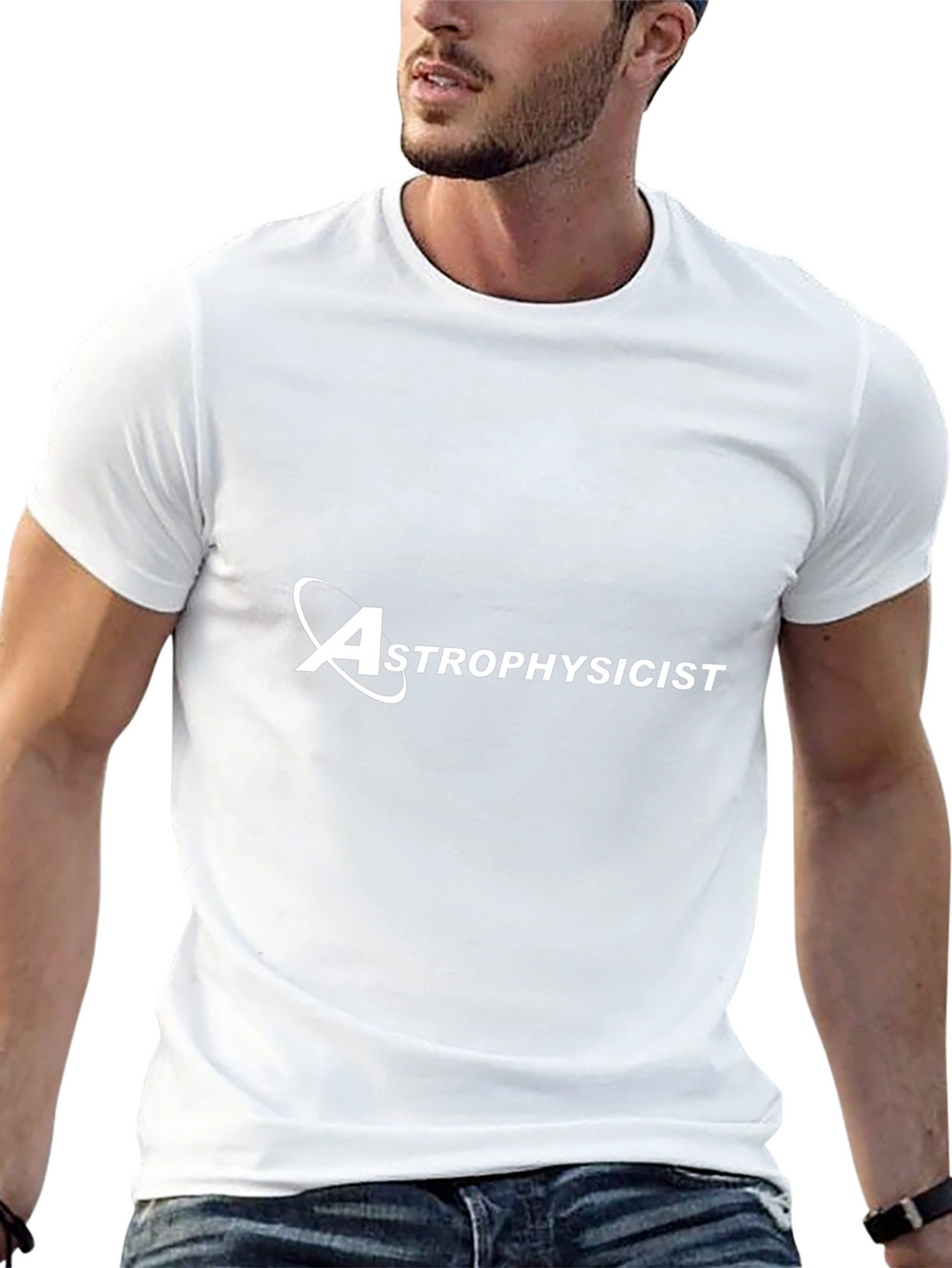 Astrophysicist T-Shirt - Black Cotton Tee