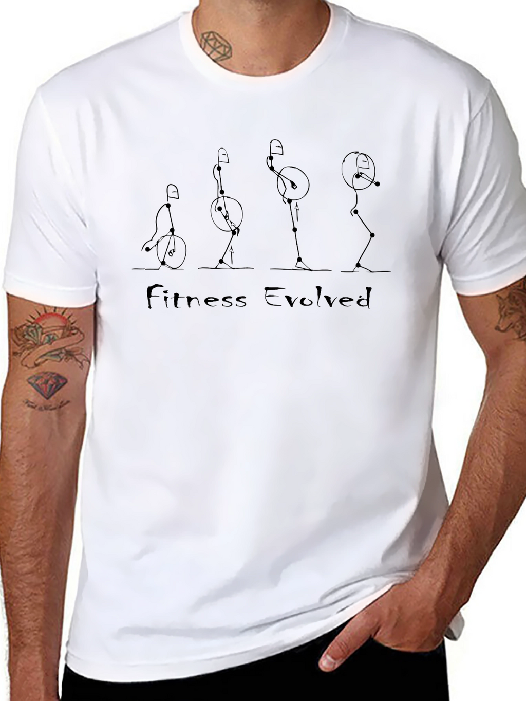 Fitness Evolved Graphic Tee