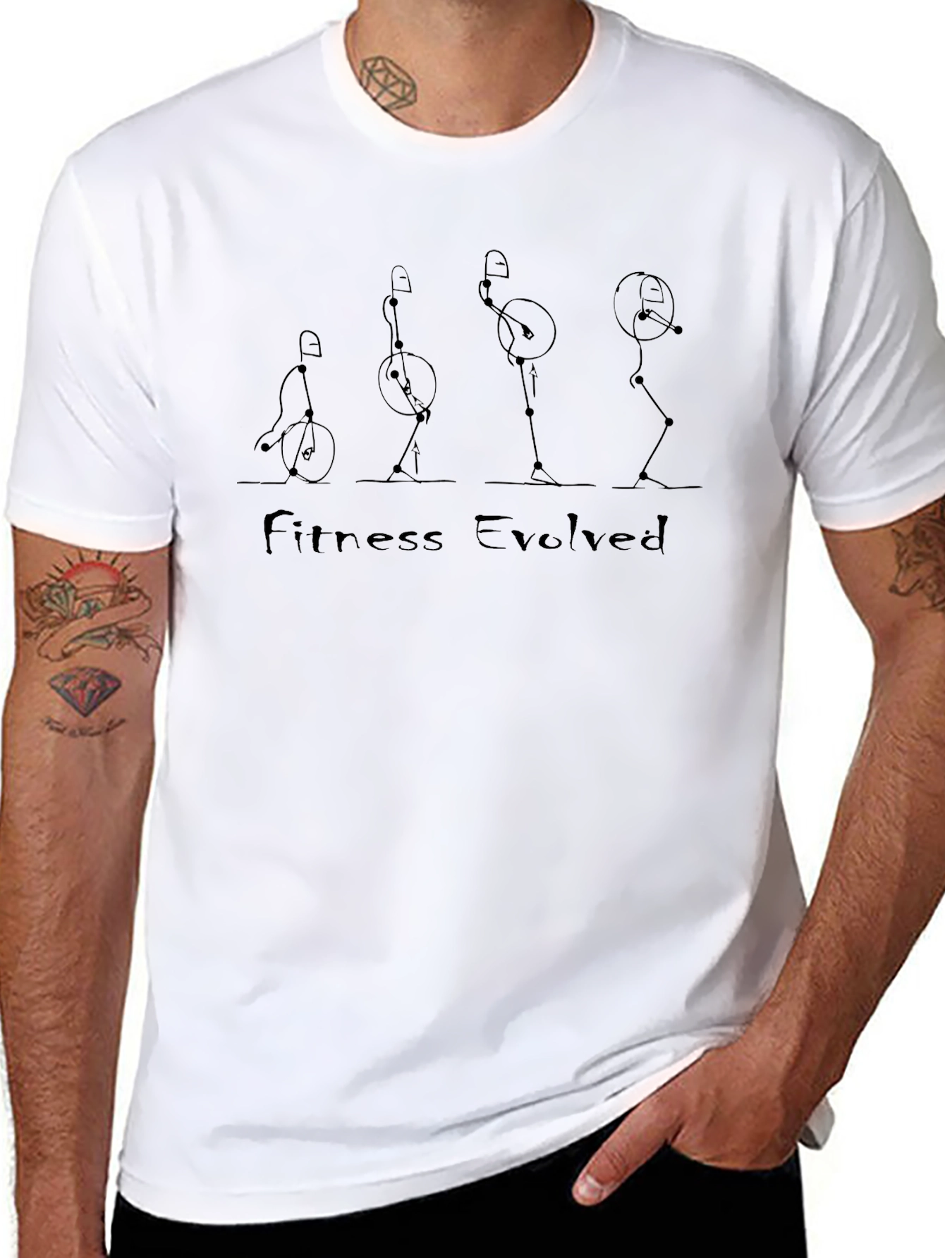 Fitness Evolved Graphic Tee