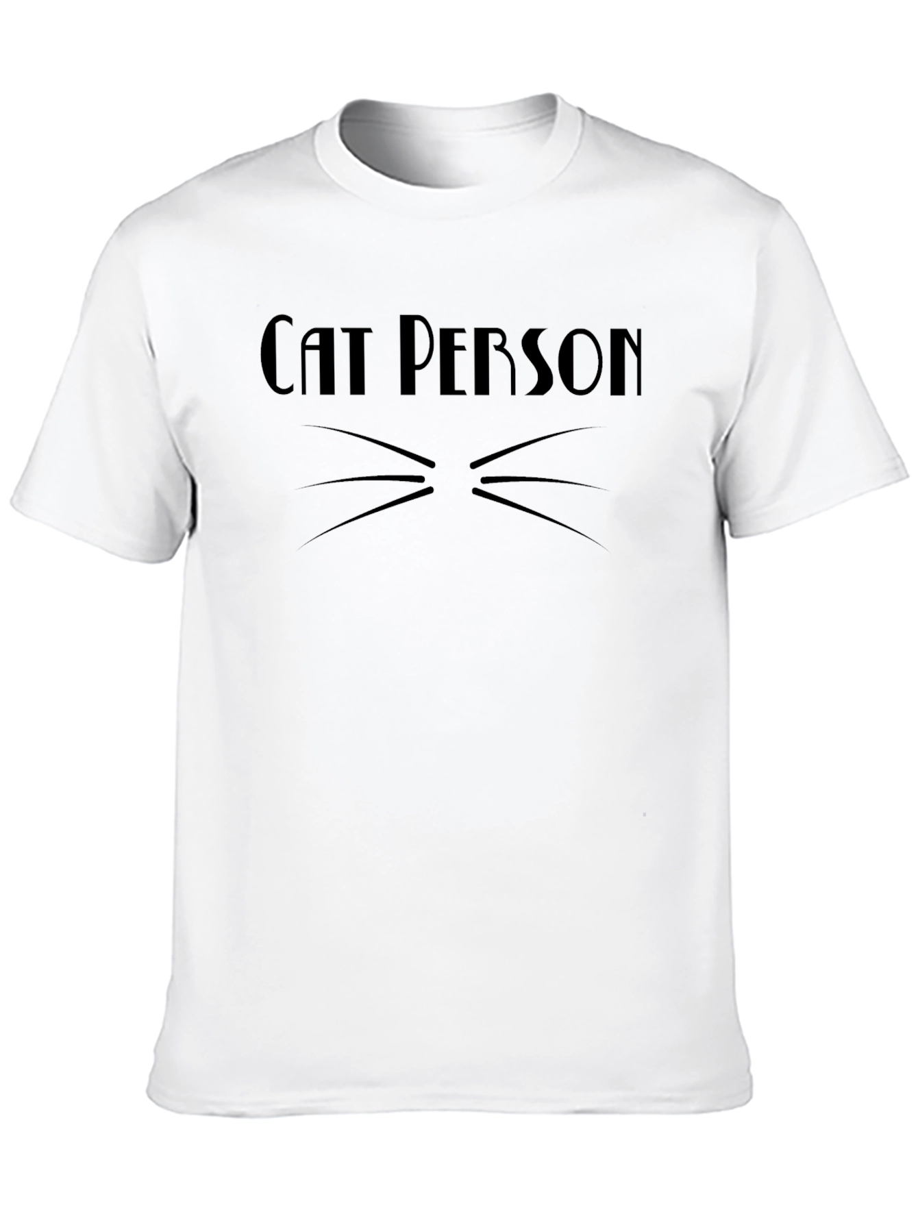 Cat Person Graphic Tee - Stylish & Unique