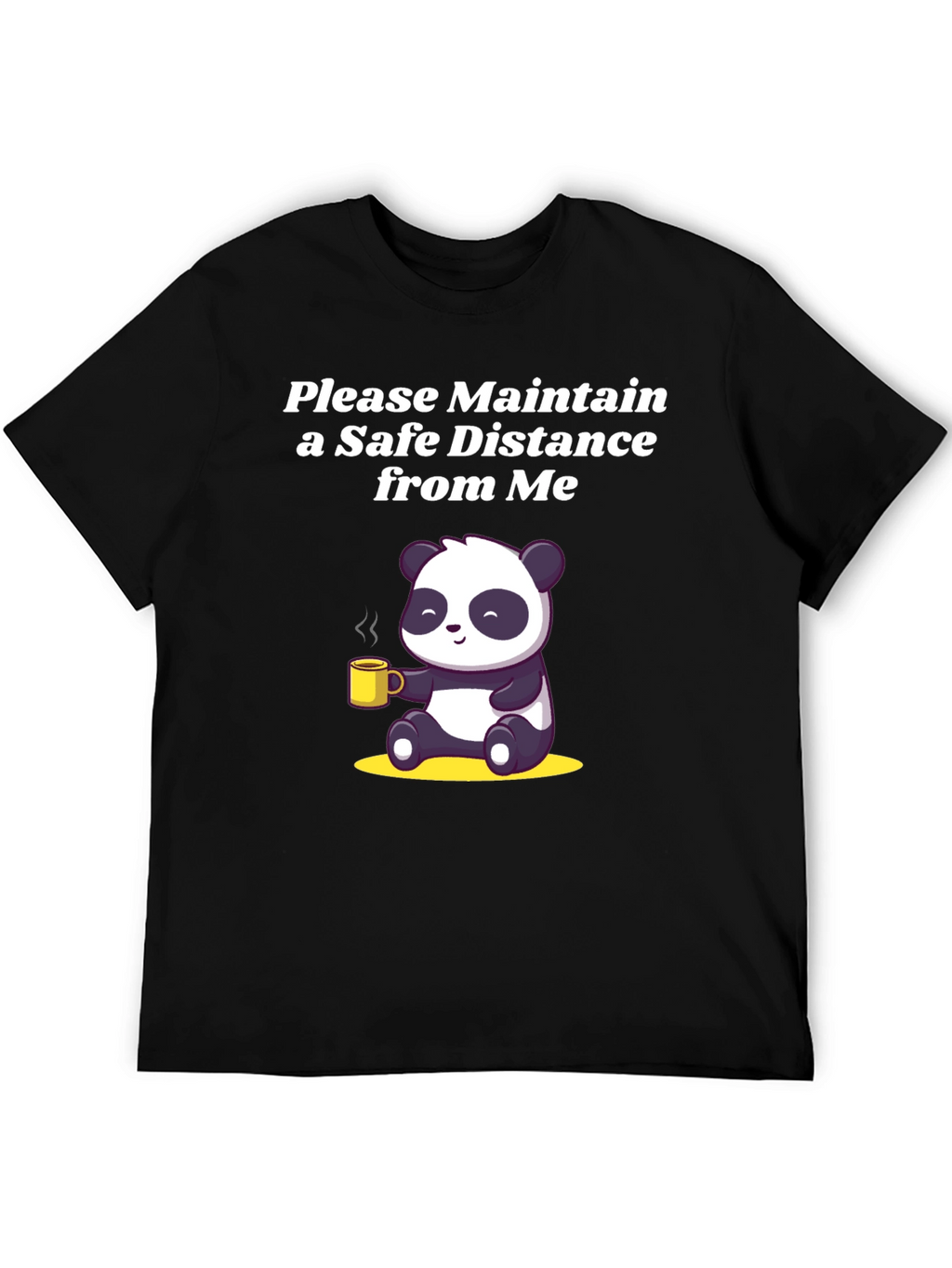 Panda Social Distance T-Shirt