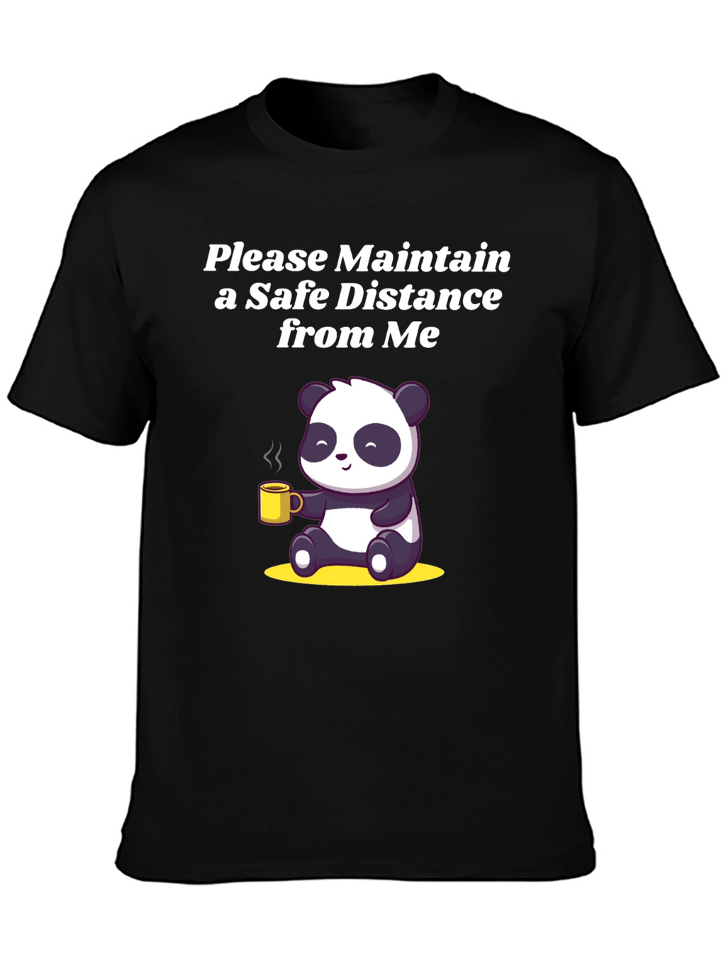 Panda Social Distance T-Shirt