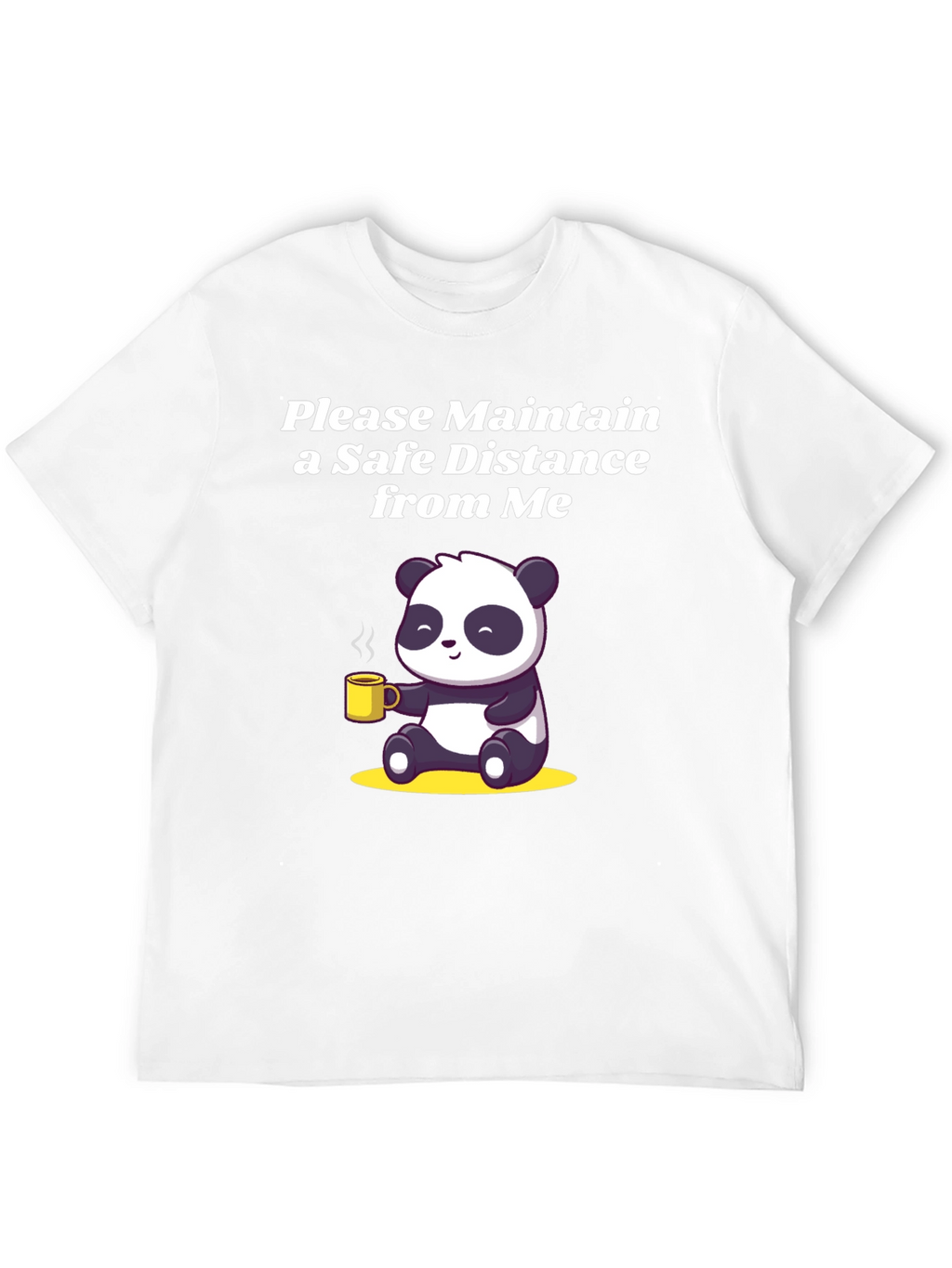 Panda Social Distance T-Shirt