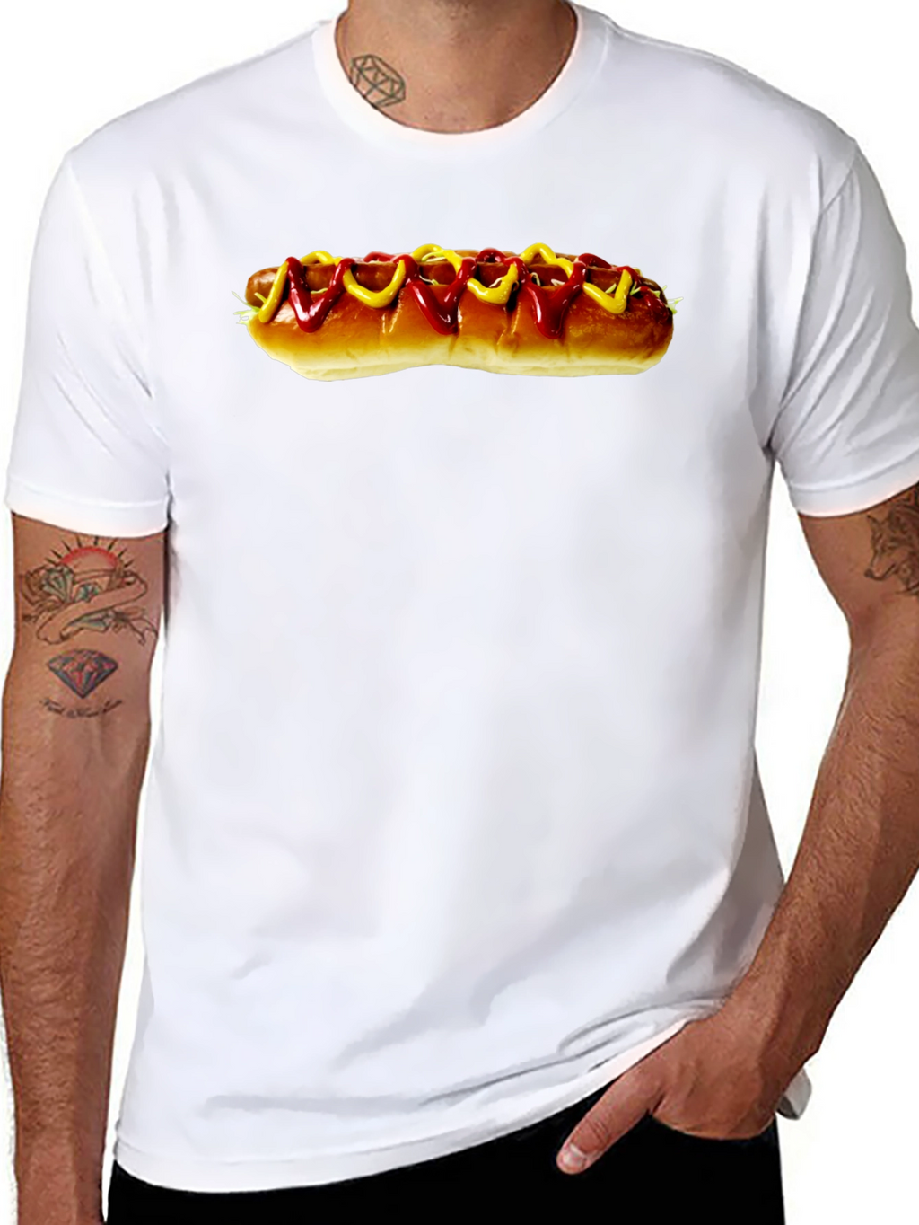 Hot Dog T-Shirt - Casual Style