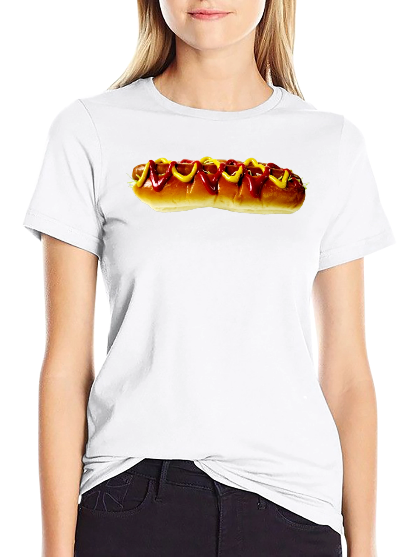 Hot Dog T-Shirt - Casual Style