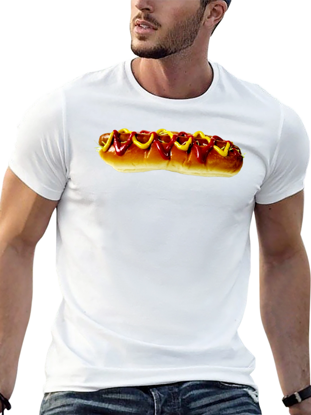 Hot Dog T-Shirt - Casual Style