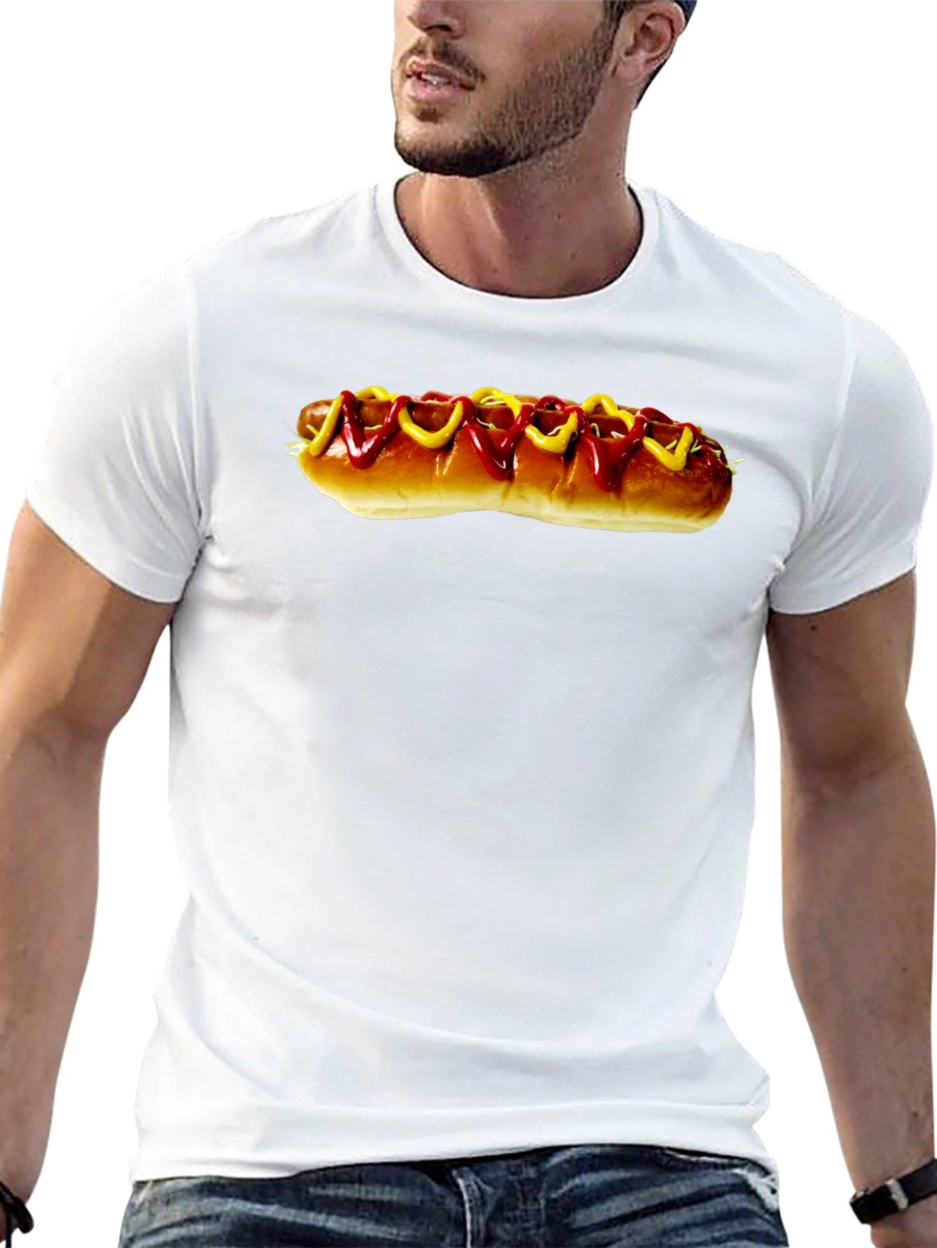 Hot Dog T-Shirt - Casual Style