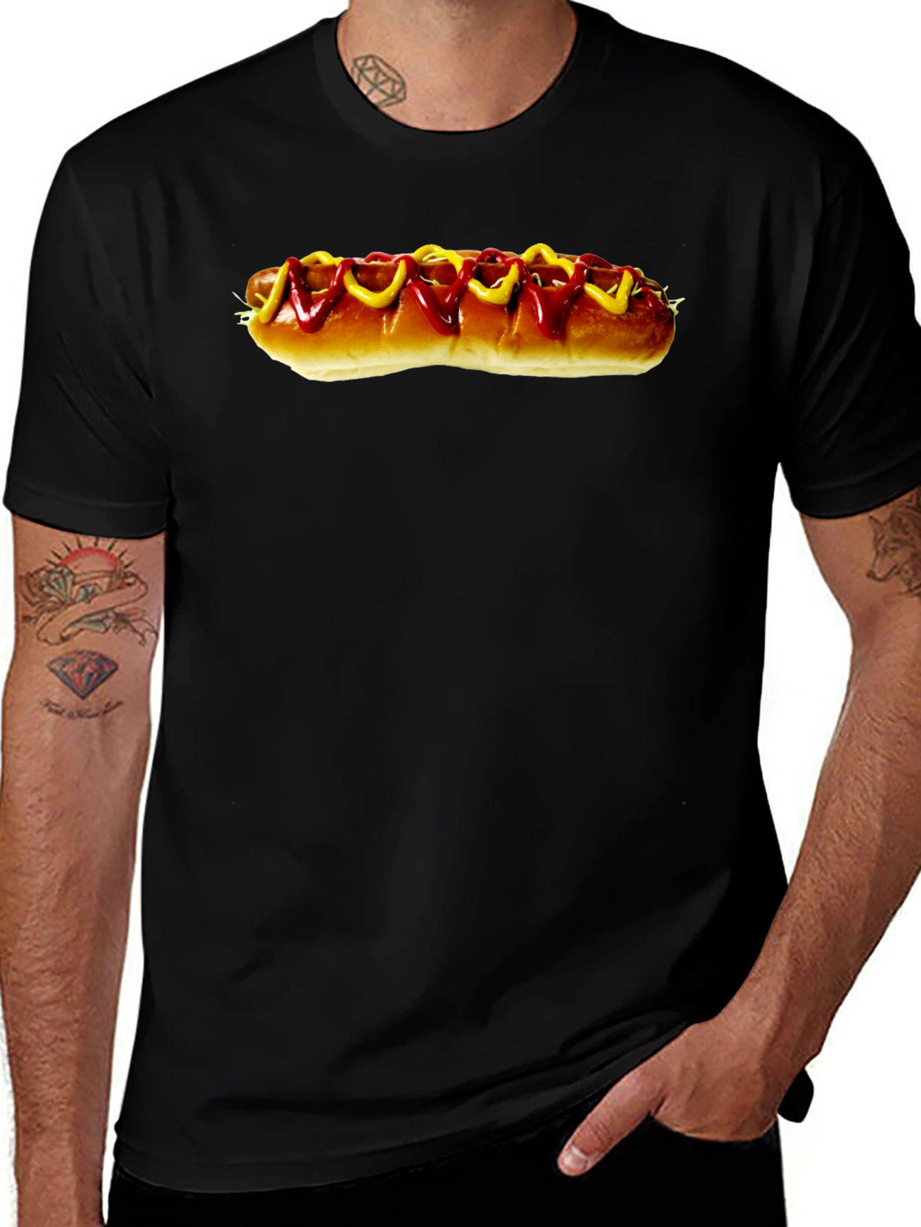 Hot Dog T-Shirt - Casual Style