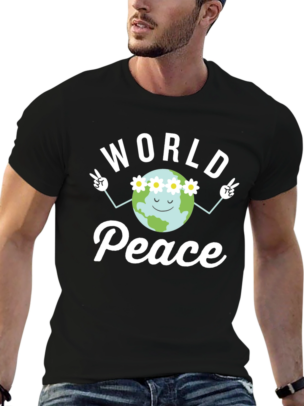 World Peace Graphic T-Shirt