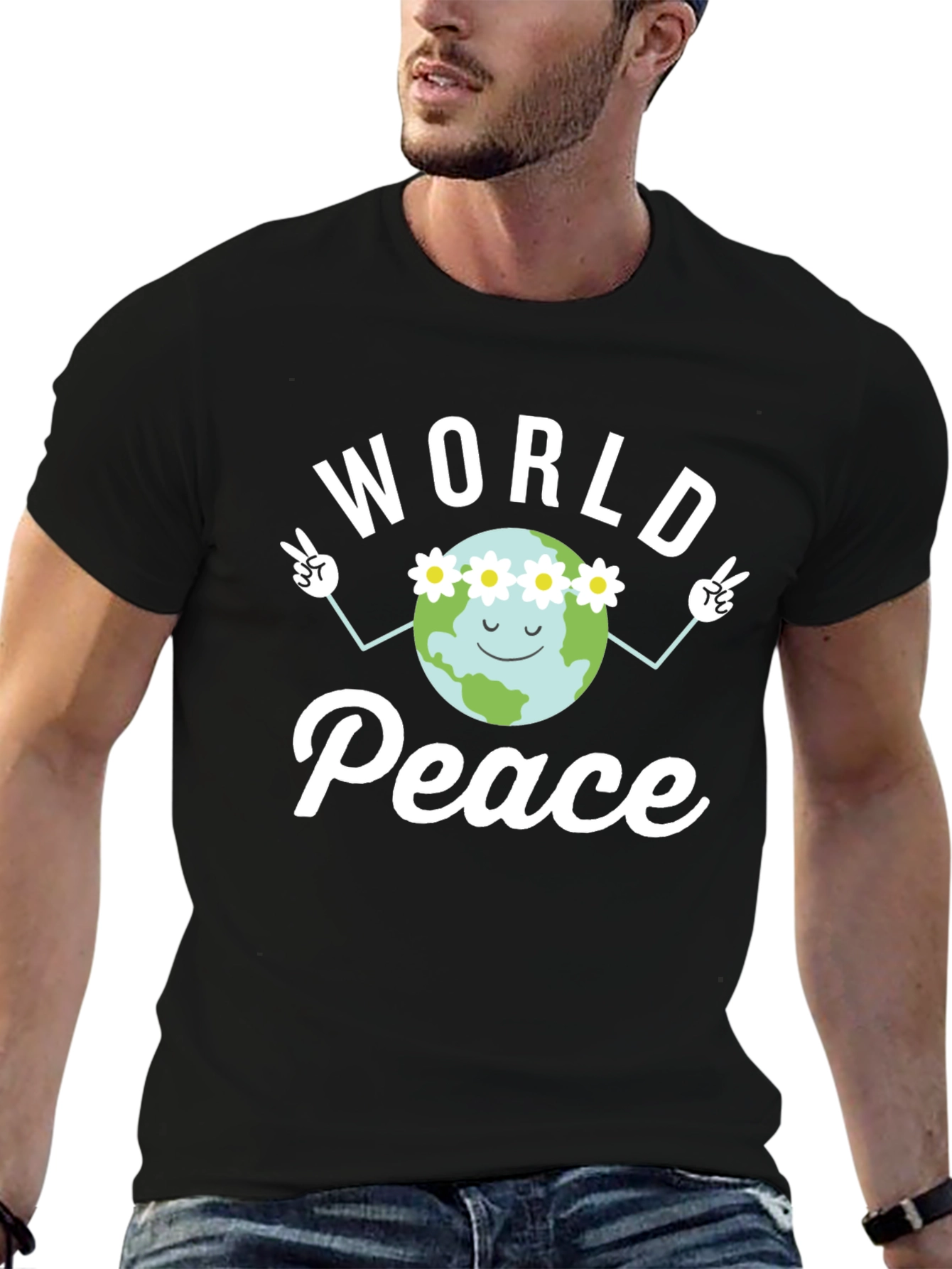 World Peace Graphic T-Shirt