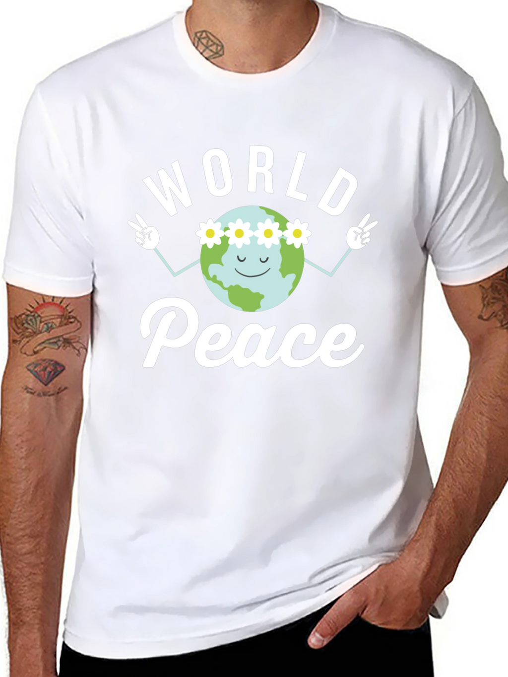 World Peace Graphic T-Shirt