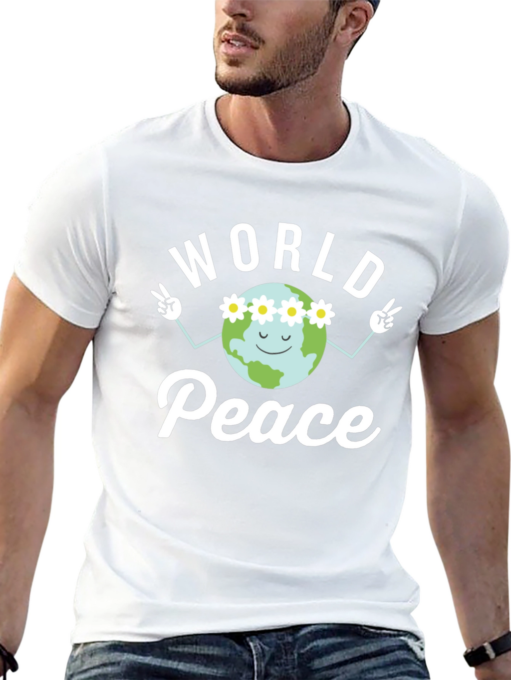 World Peace Graphic T-Shirt