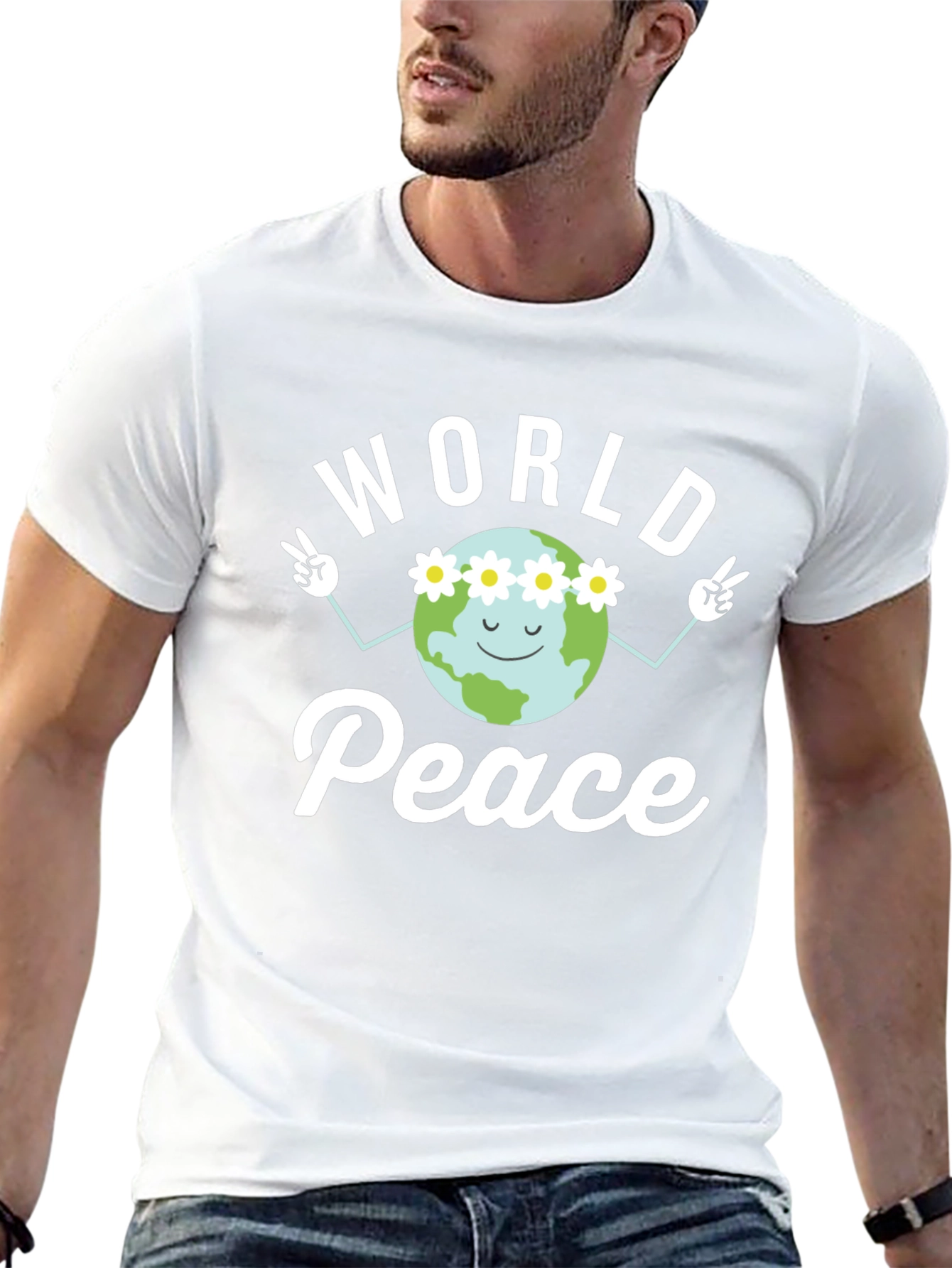 World Peace Graphic T-Shirt