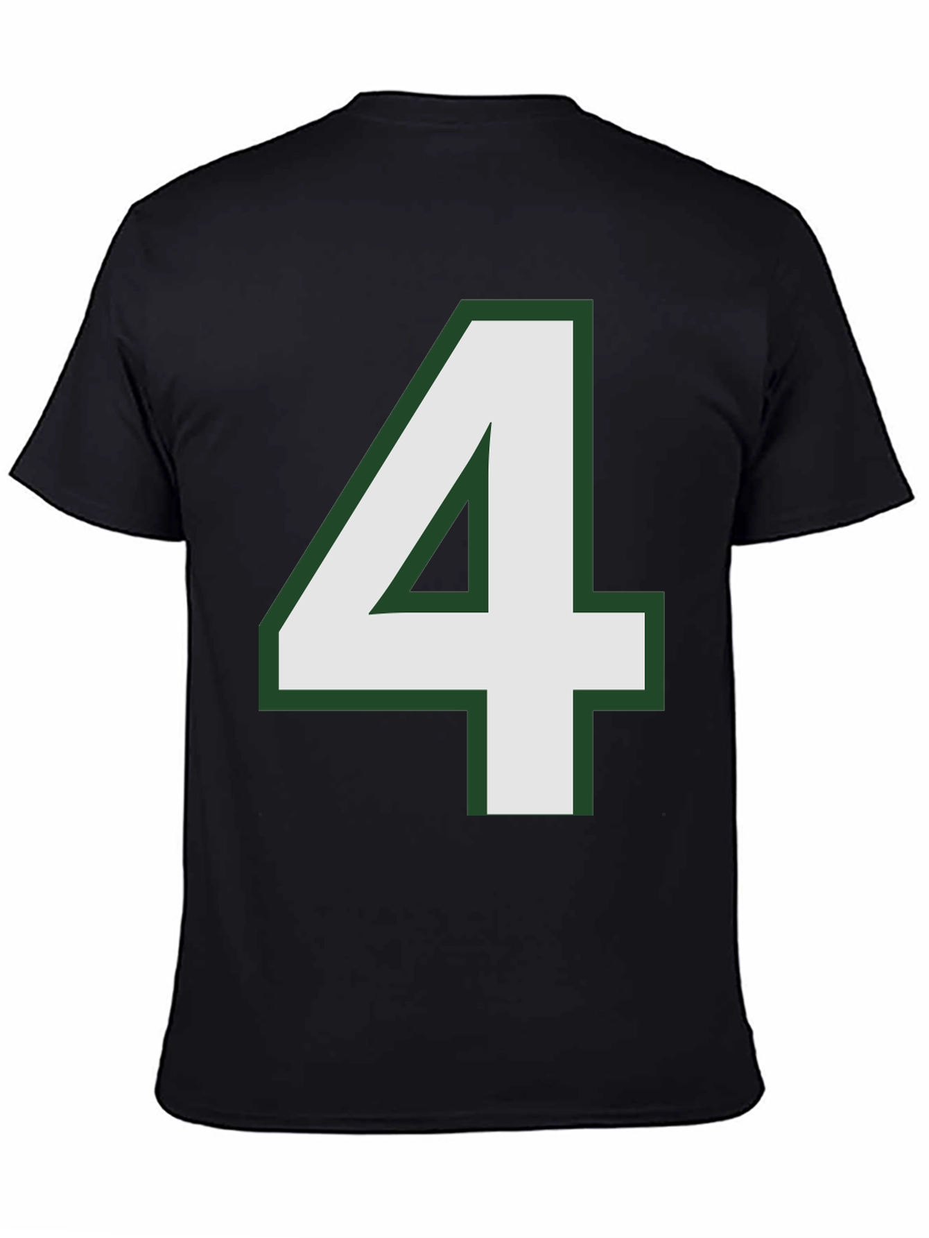 Number 4 T-Shirt - Bold Graphic Tee