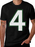 Number 4 T-Shirt - Bold Graphic Tee