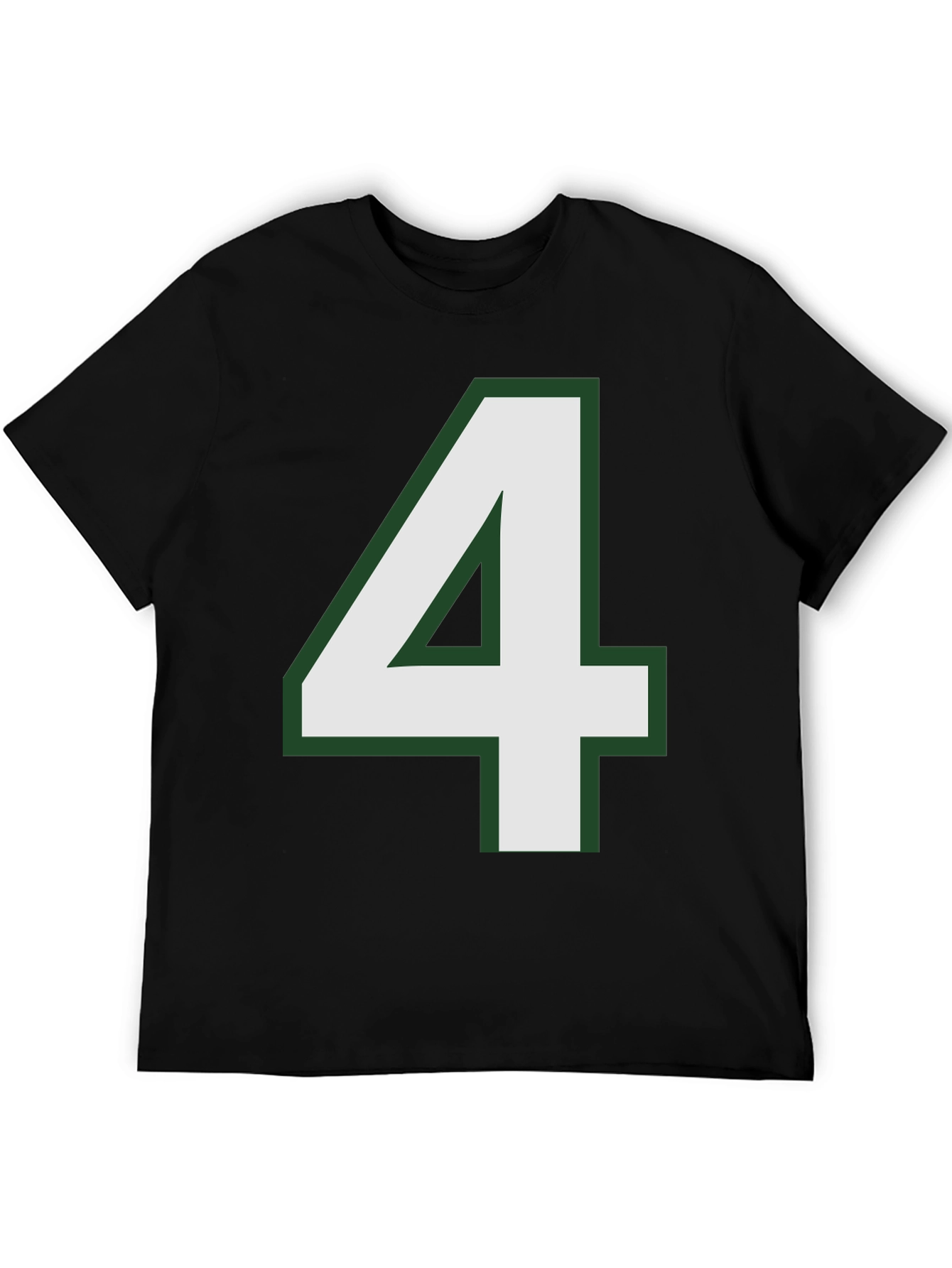 Number 4 T-Shirt - Bold Graphic Tee