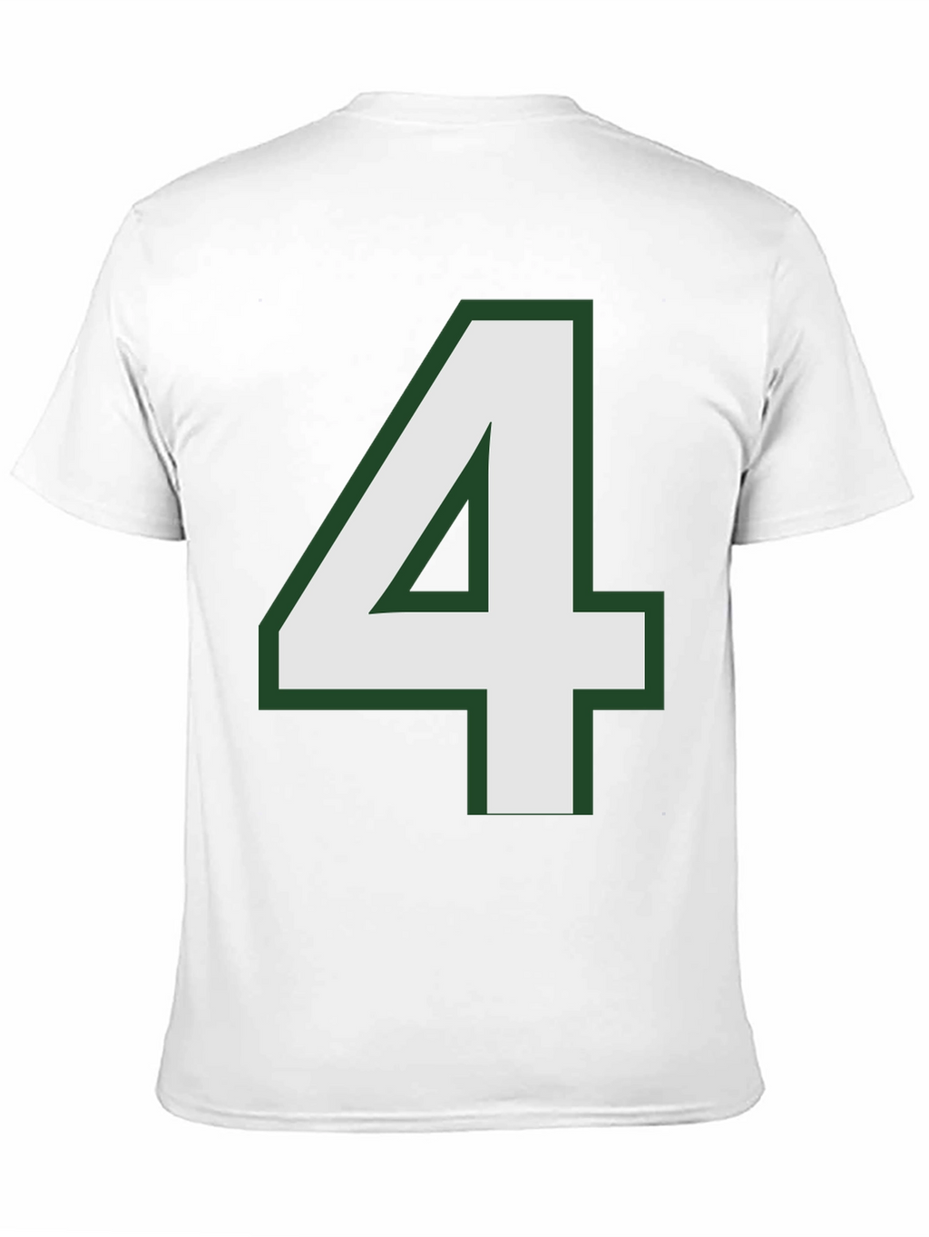 Number 4 T-Shirt - Bold Graphic Tee