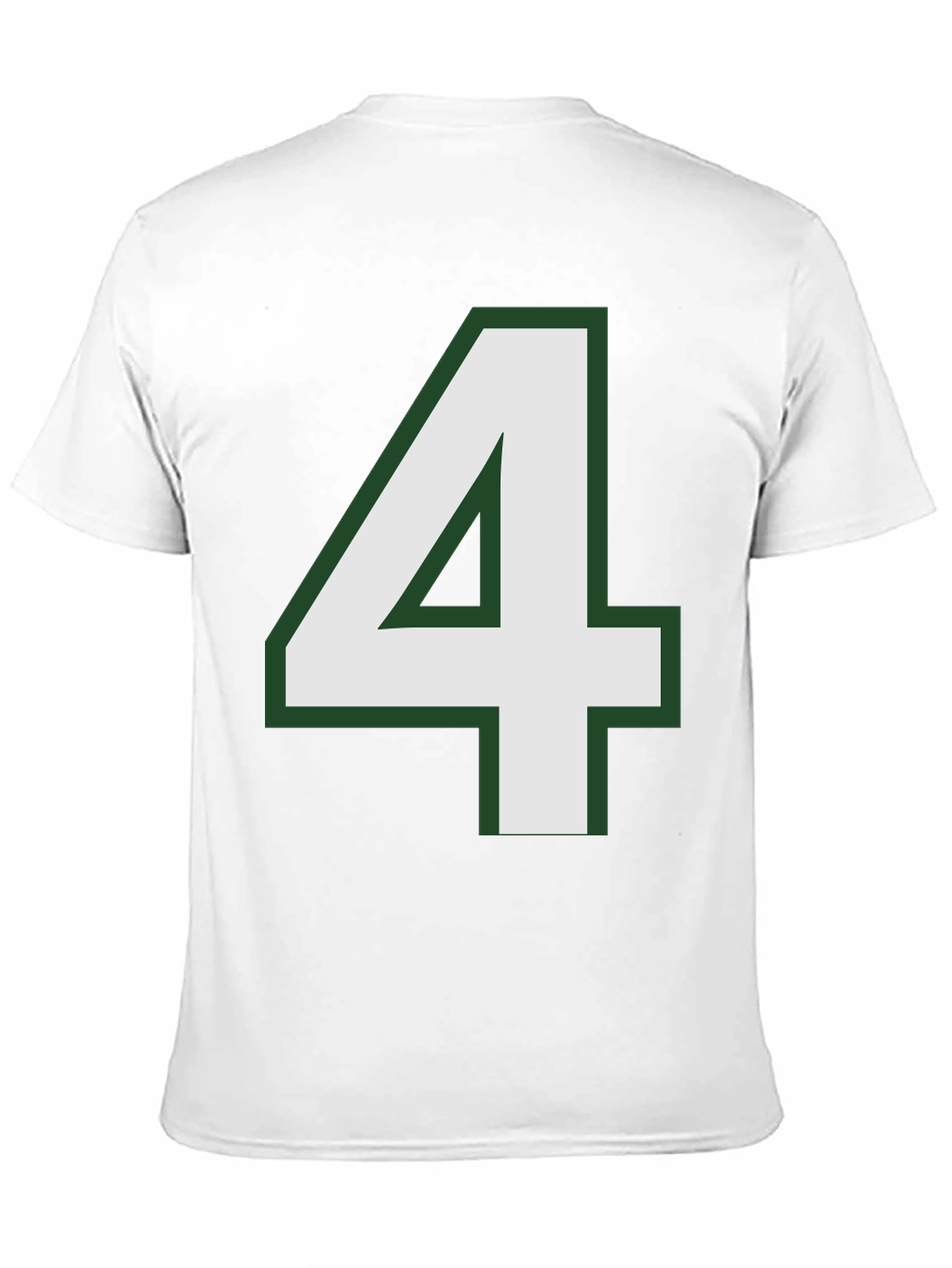 Number 4 T-Shirt - Bold Graphic Tee