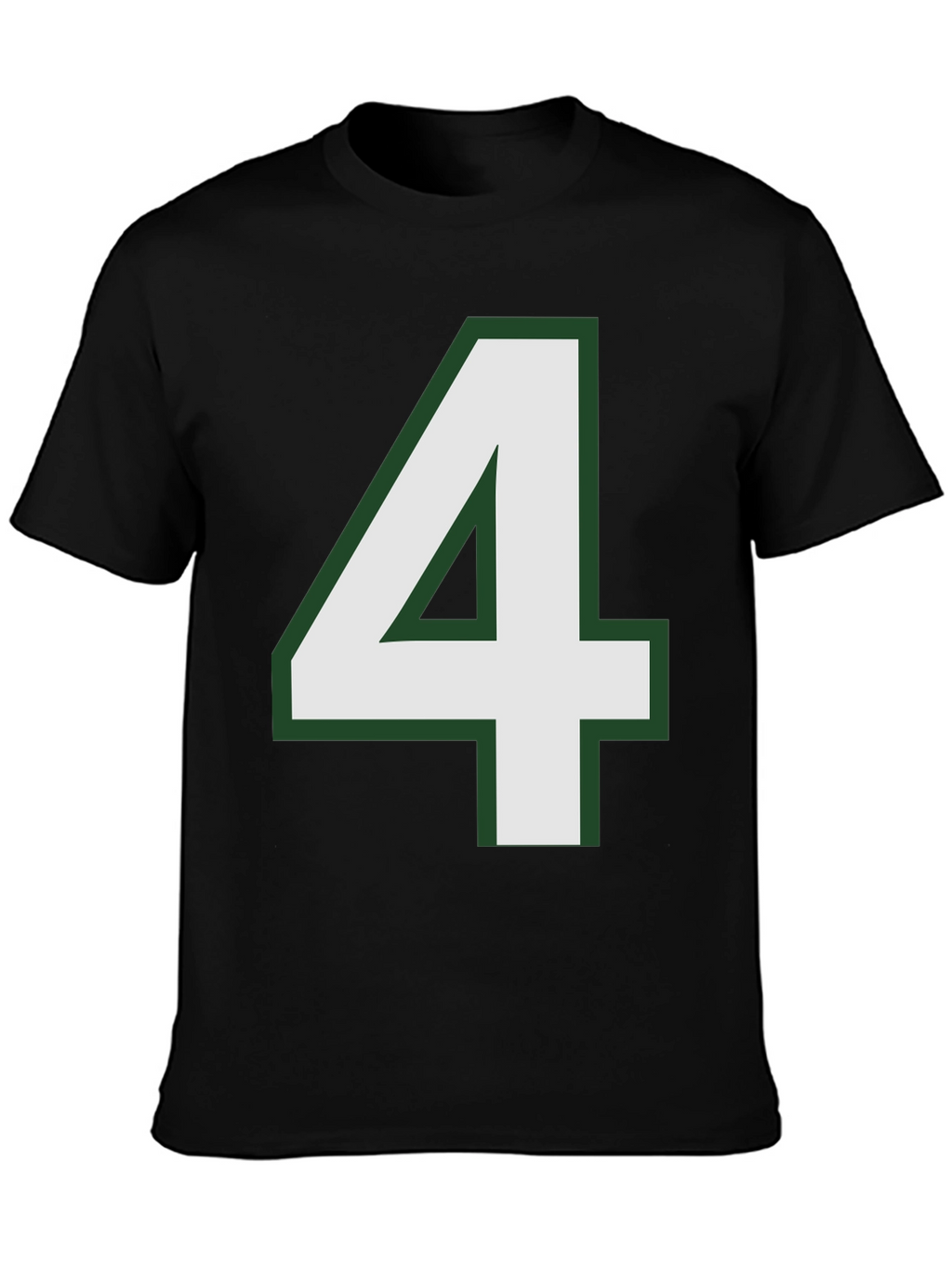 Number 4 T-Shirt - Bold Graphic Tee