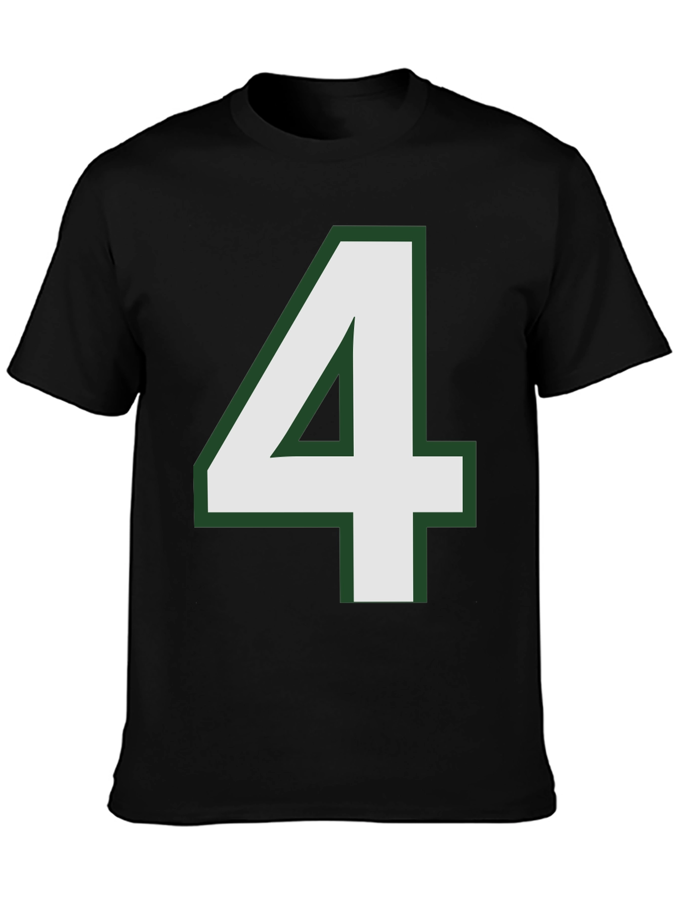Number 4 T-Shirt - Bold Graphic Tee
