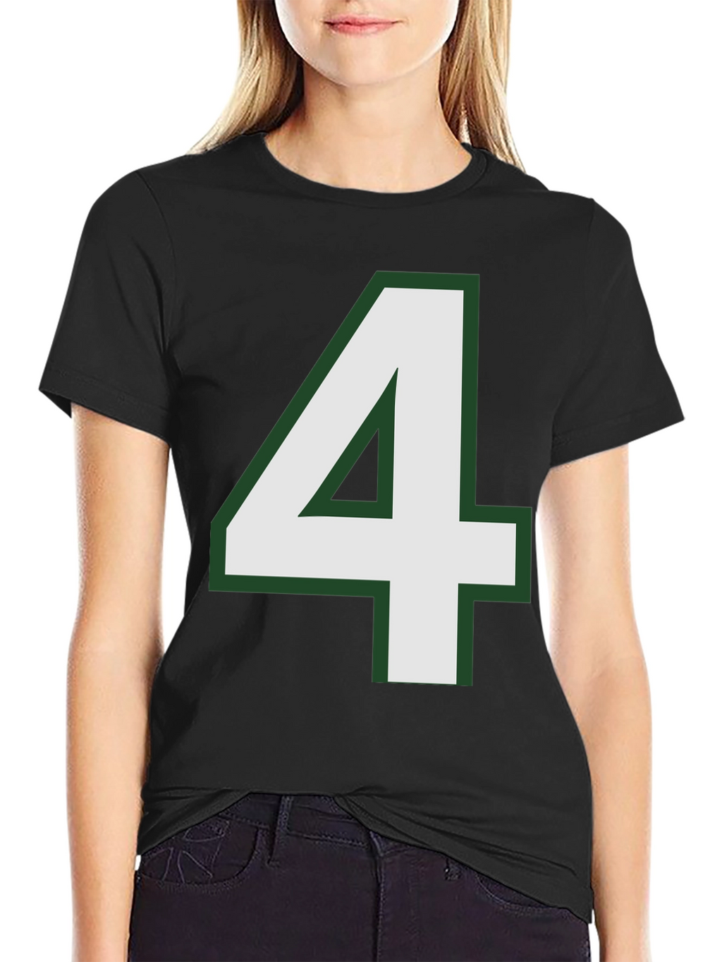 Number 4 T-Shirt - Bold Graphic Tee