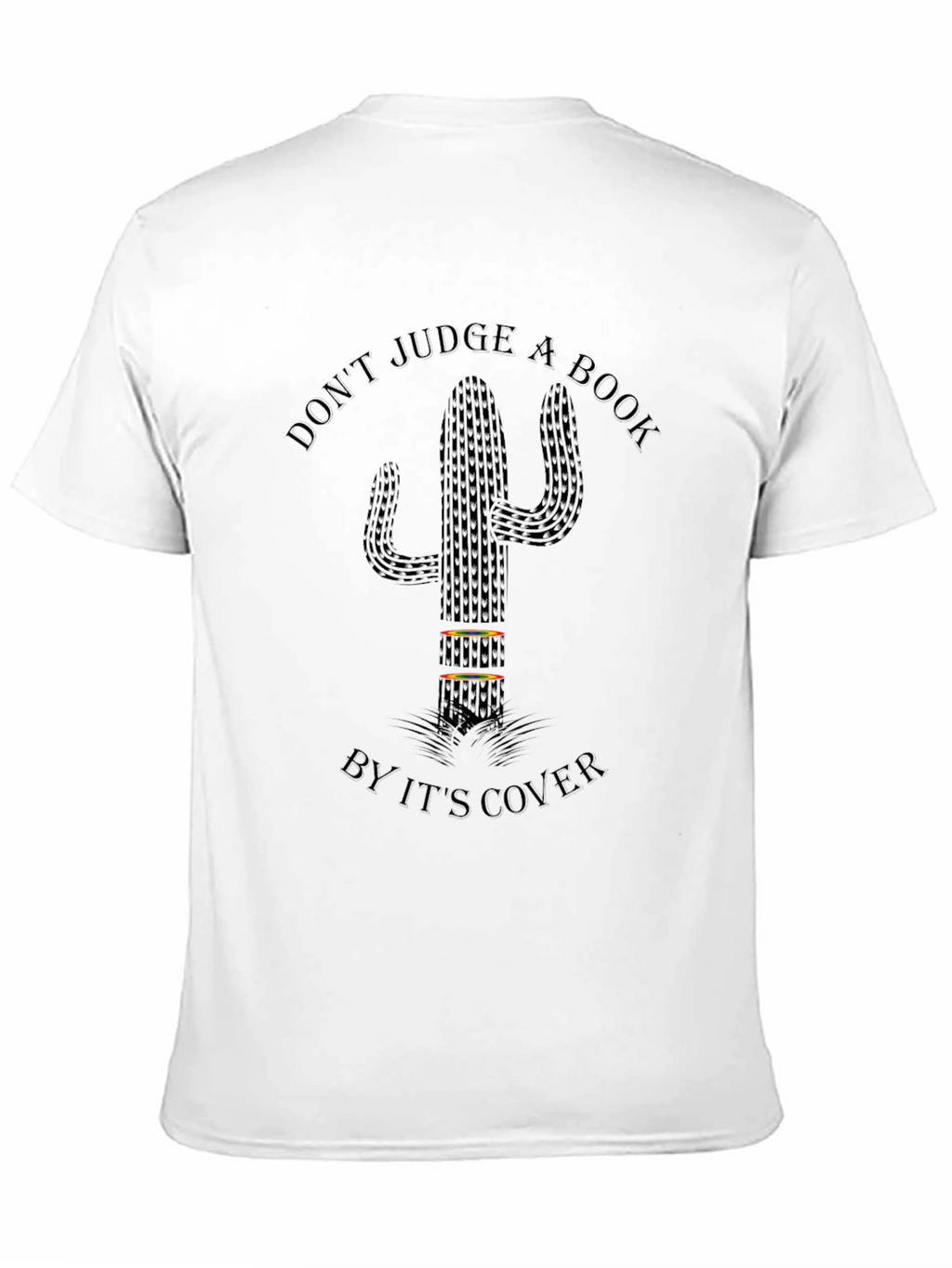 Dont Judge A Book Black T-Shirt